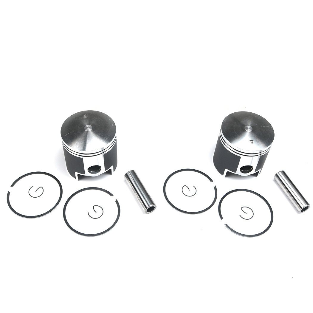 Pistons Top End Gasket Kit Std Bore 72mm For 1986-1999 Polaris Indy Trail 488