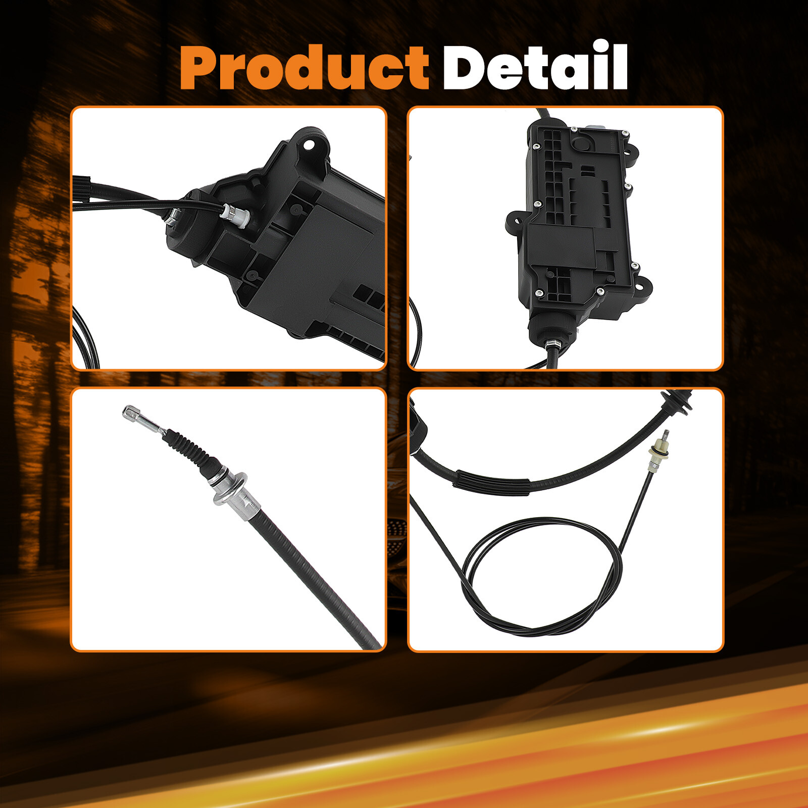 Parking Brake Actuator For Mercedes-Benz CL550 S350 S400 S550 2214302449 09-14