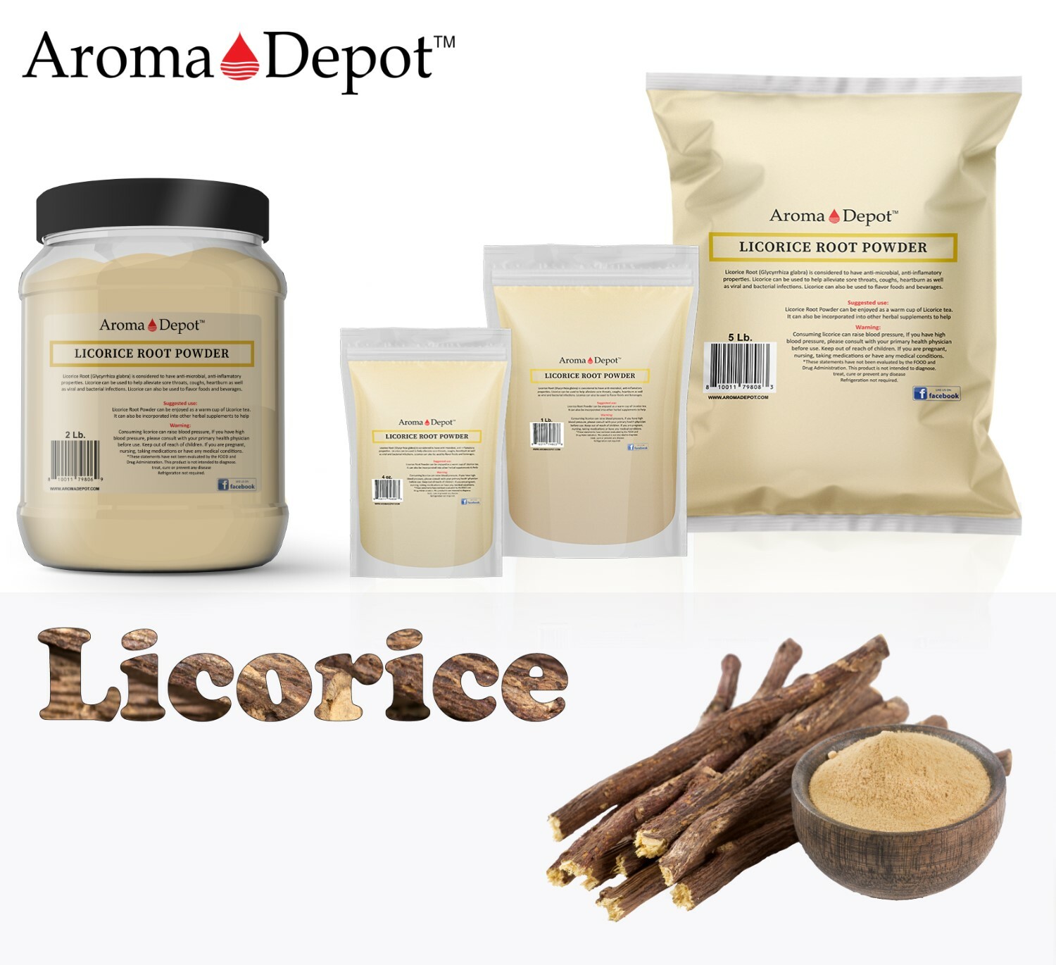 Licorice Root Chew Sticks Bulk 100% Pure Natural Flavored Glycyrrhiza Glabra