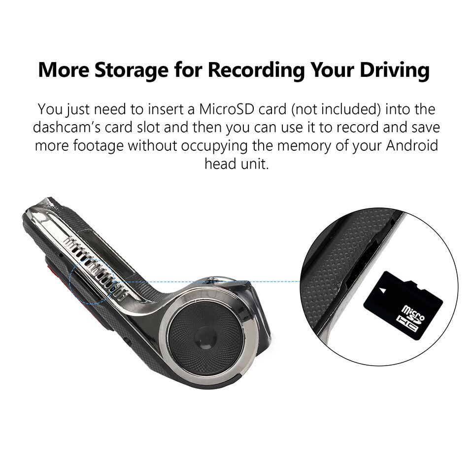 R0020 Car Dash Cam DVR Camera Video Recorder Dashcam 720P for Eonon Android Unit