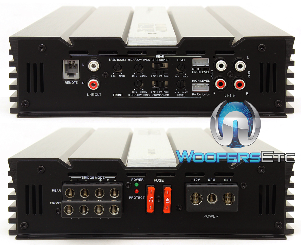 SUNDOWN AUDIO SAE-100.4 4-CHANNEL 600W RMS COMPONENT SPEAKERS TWEETERS AMPLIFIER