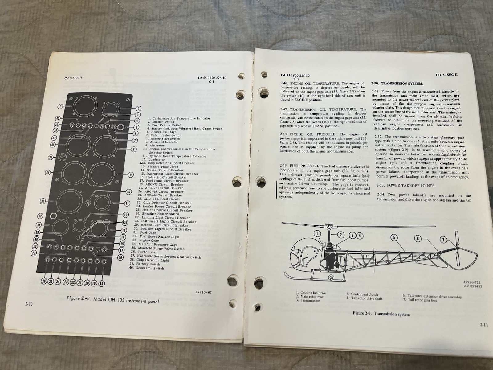 Bell Helicopter OH-13S Sioux Operater’s Flight Manual - October 1969 - Bell 47