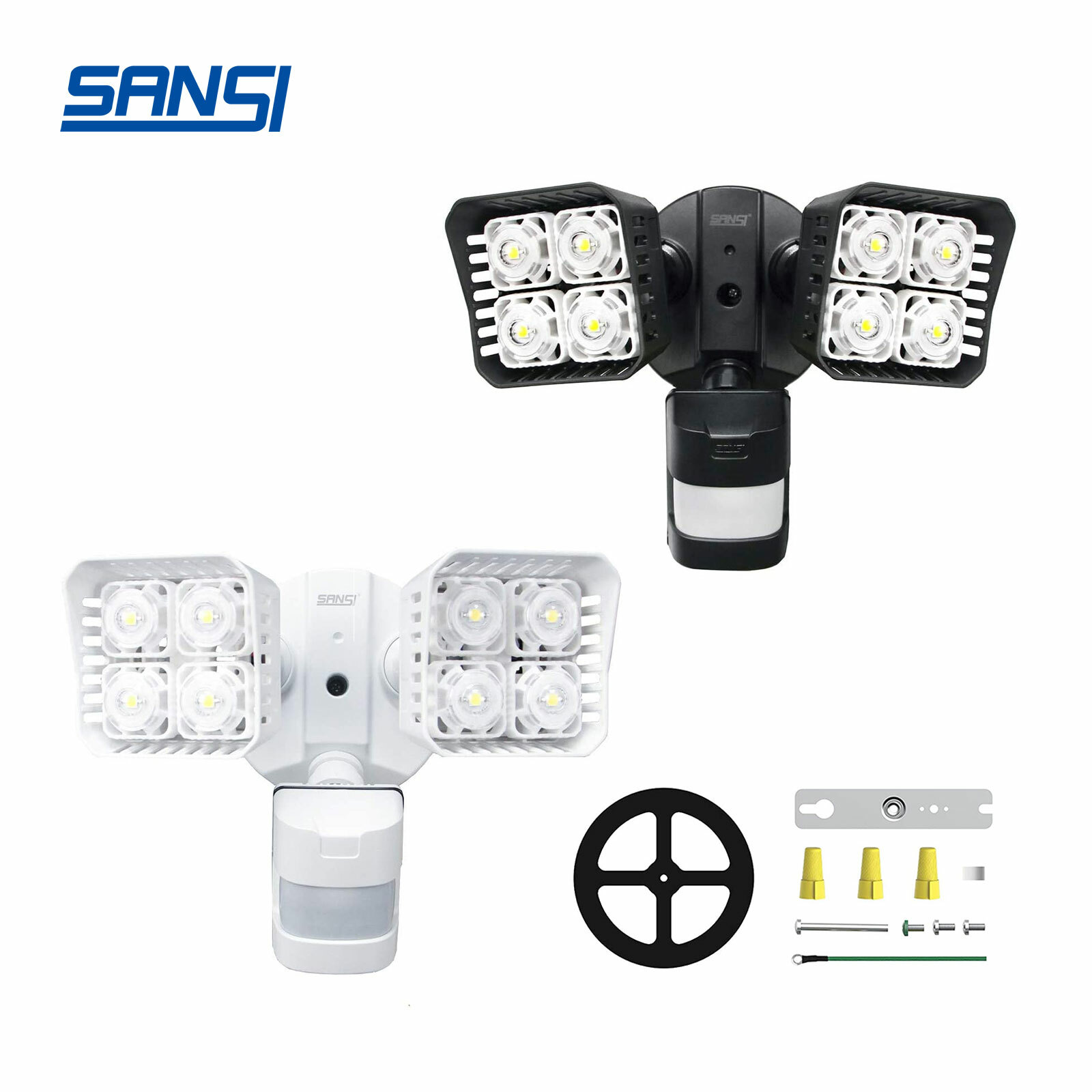 SANSI 30W 3400lm LED Security Lights Motion Sensor Night Spot Light Area Light