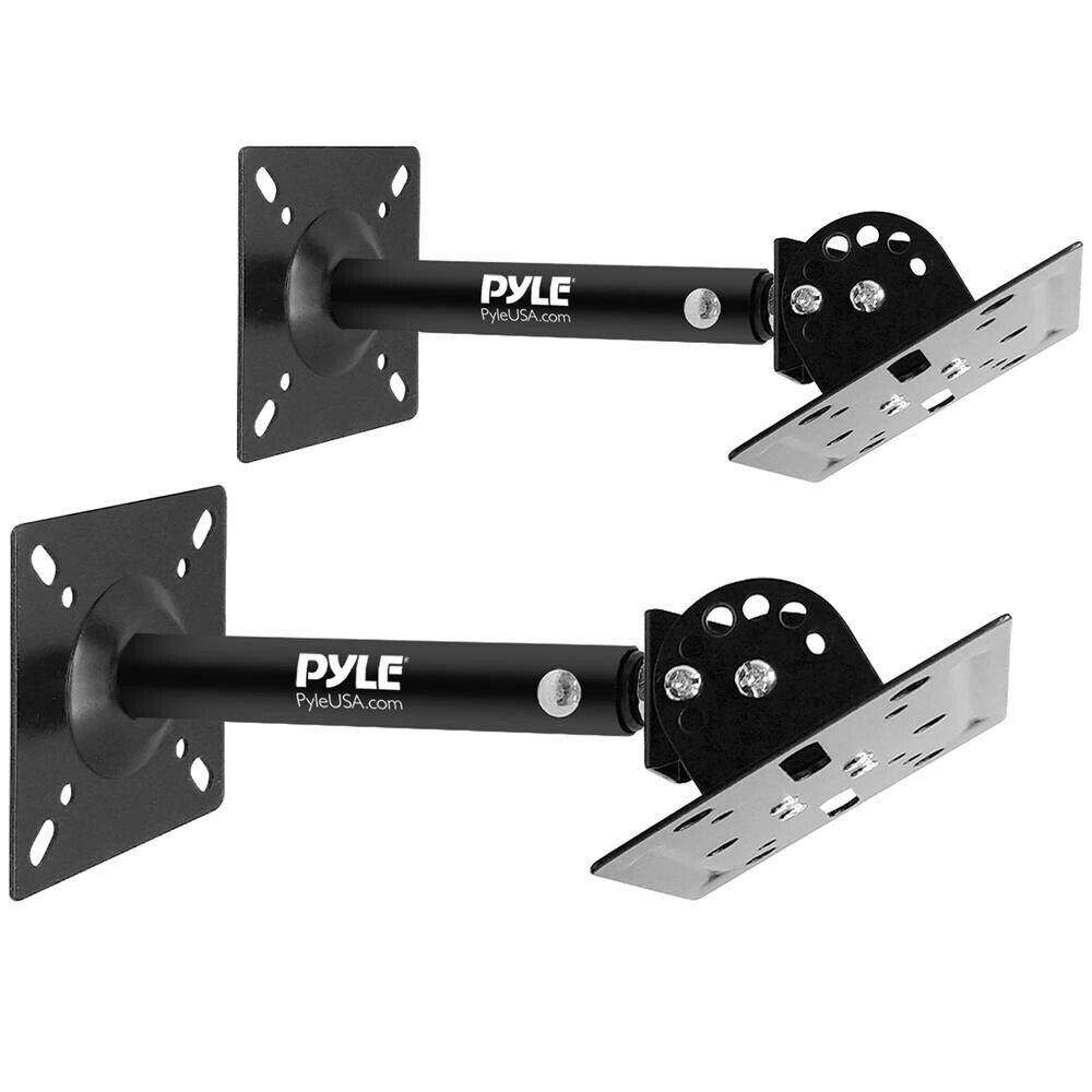 Pyle Durable Wall/Ceiling Mount Stand-Adjustable Swivel Tilt, Heavy-Duty
