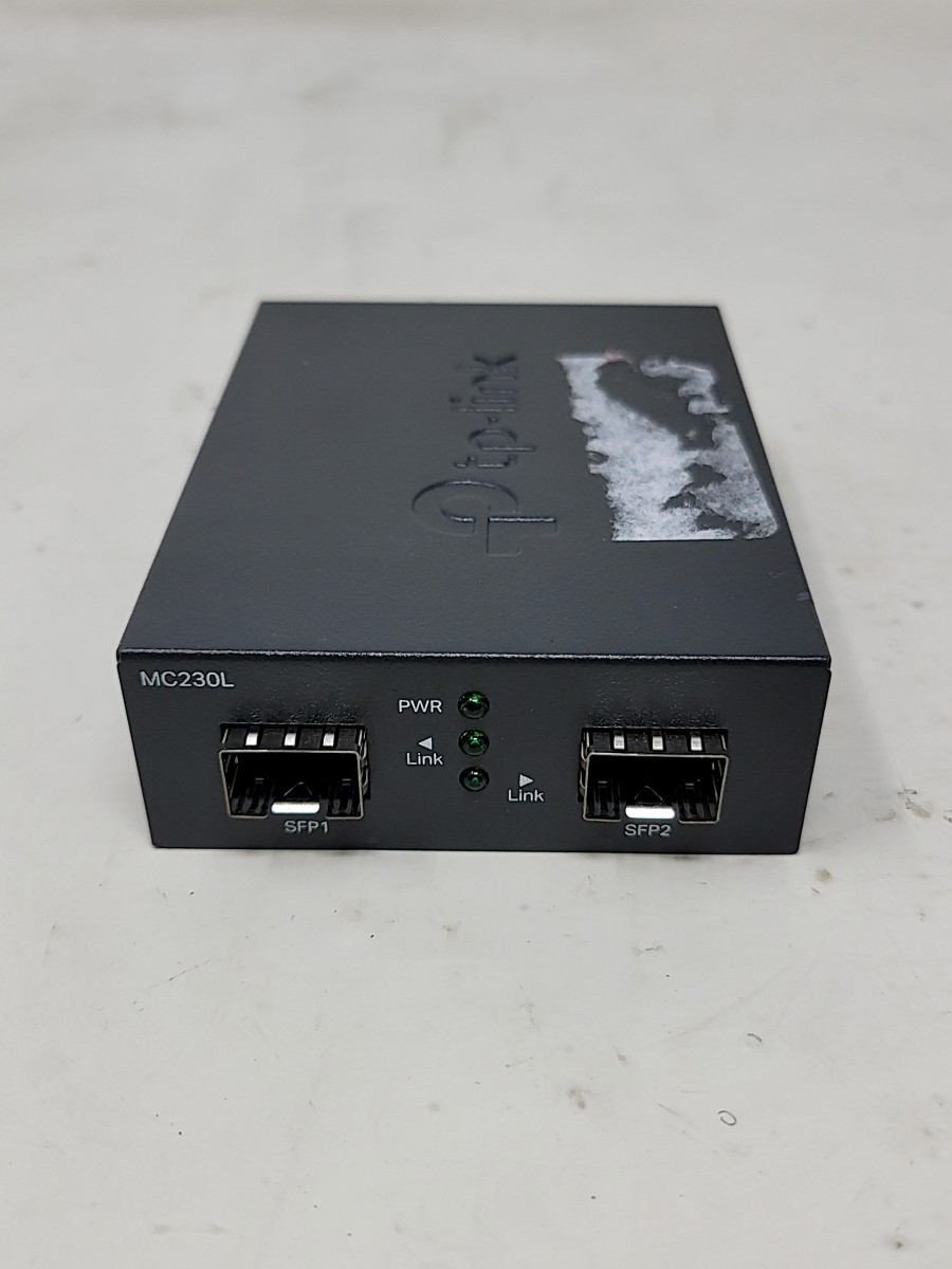 TPLINK mc230l Gigabit SFP-to-SFP Fiber Converter SEE NOTES