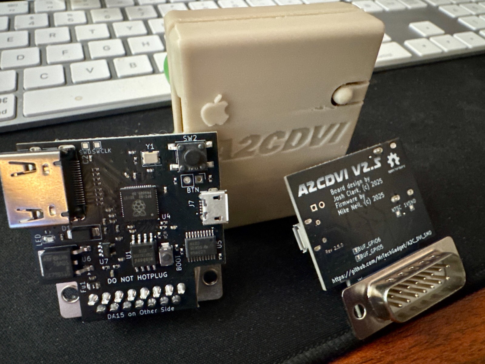 A2CDVI - Digital Video output for Apple IIc and IIc+