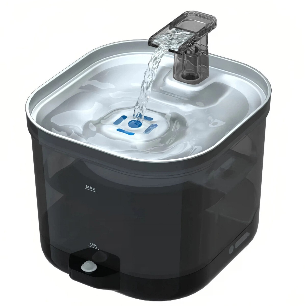 Cat Water Fountain Cordless, 68oz Automatic Pet Water Fountain with Filter