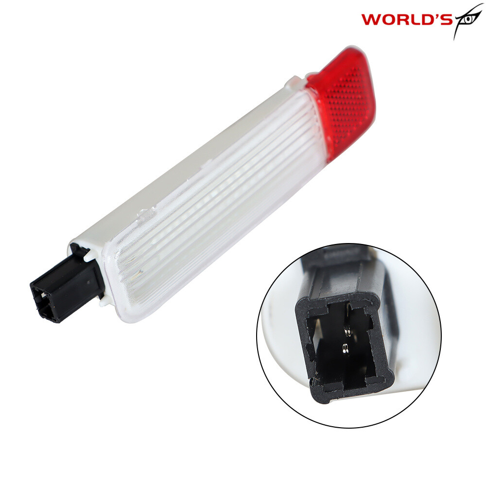 For 01-06 Chevy Silverado GMC Sierra Pair Plastic Door Reflector Light Panel L+R