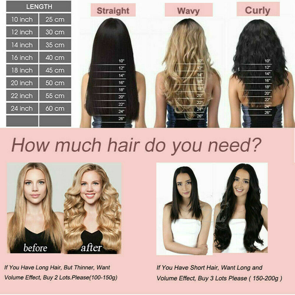 Micro Ring Loop Tip Remy Human Hair Extensions Straight Micro Beads Link Hair US