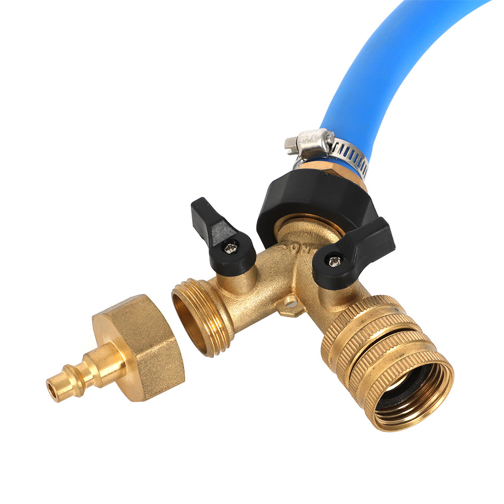 For 03-10 Ford 6.0L Oil Cooler Flush Kit & Aluminum Anodize Adapter VT365 VT275