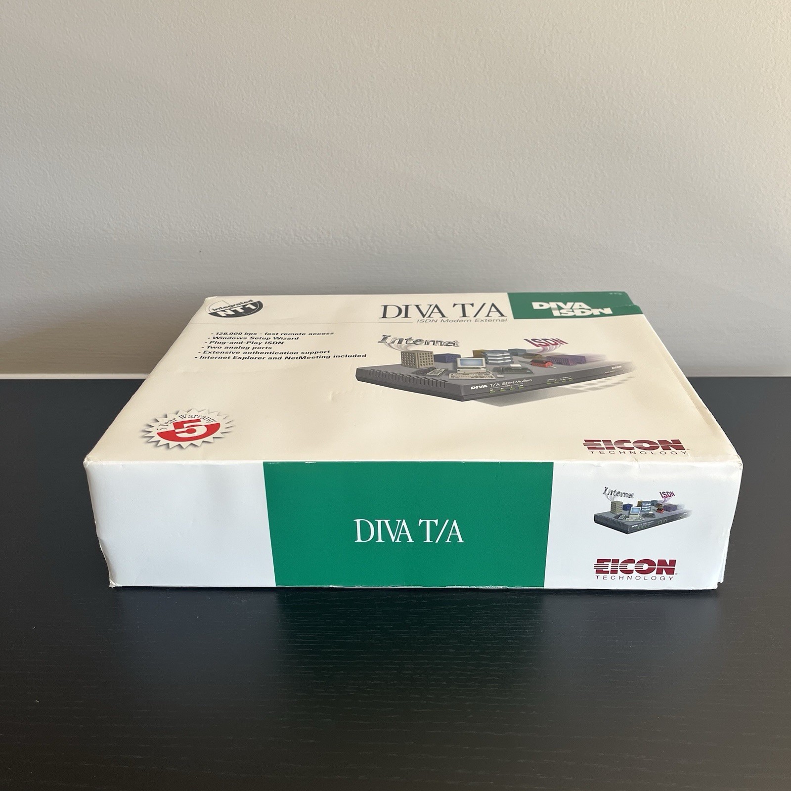 Eicon Technology DIVA T/A ISDN Modem External Vintage