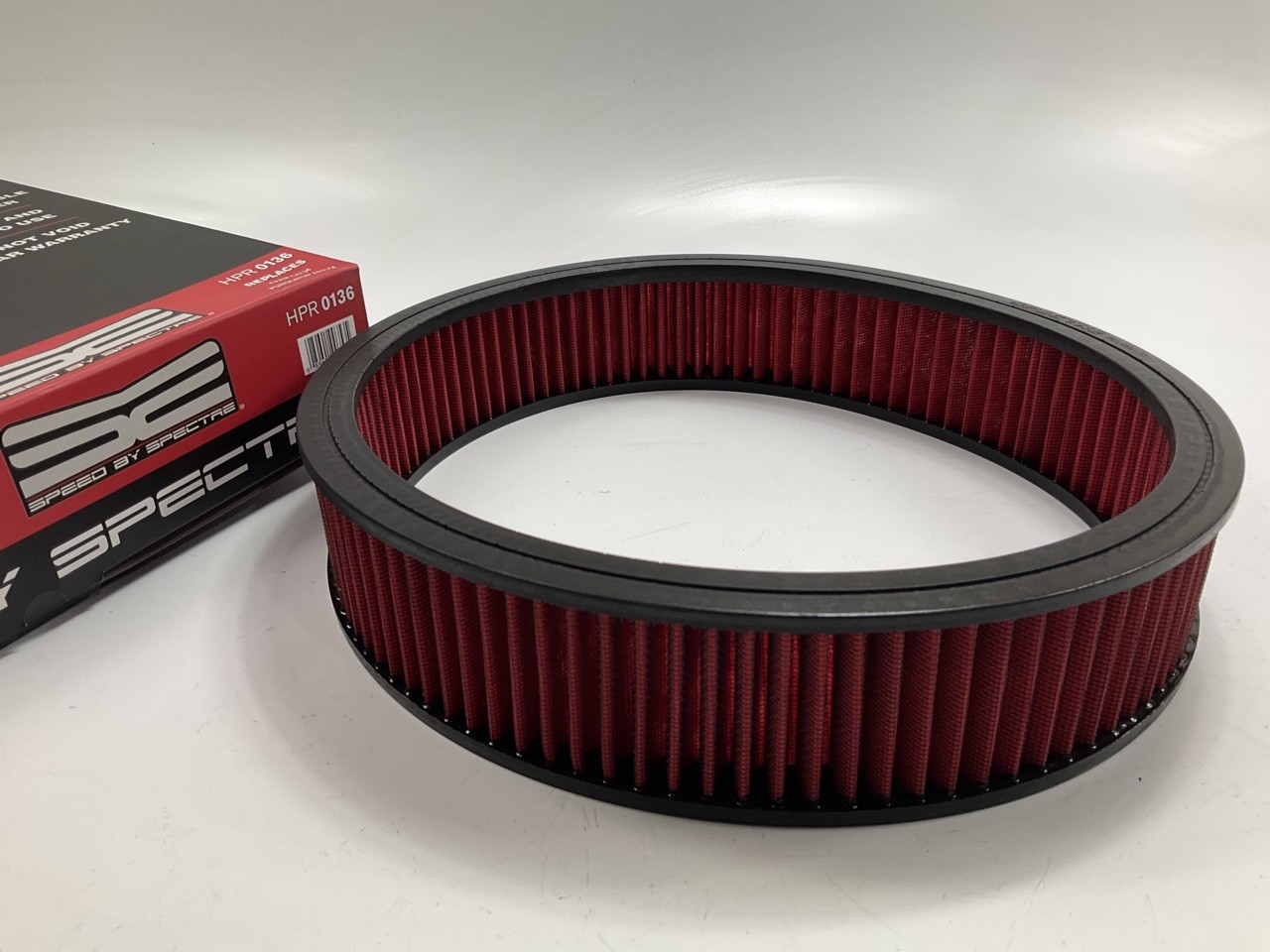 Spectre 880136 High Performance Round Air Filter - 14" X 3", 1330CFM 800HP