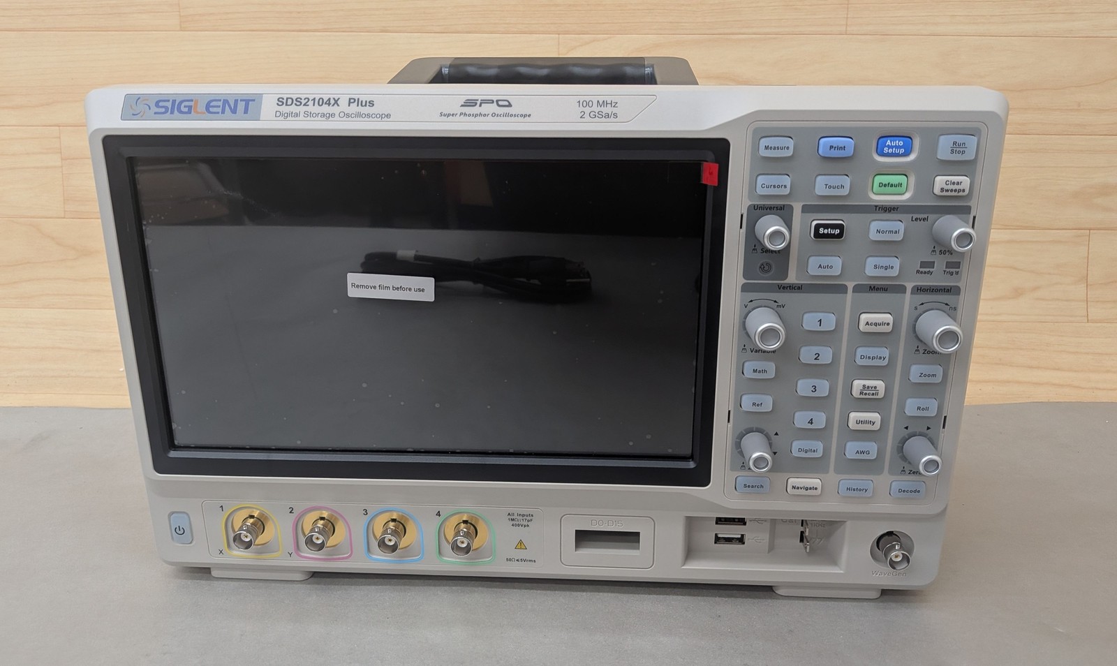 Siglent SDS2104X Plus Digital Storage Oscilloscope - 4CH, 100MHz
