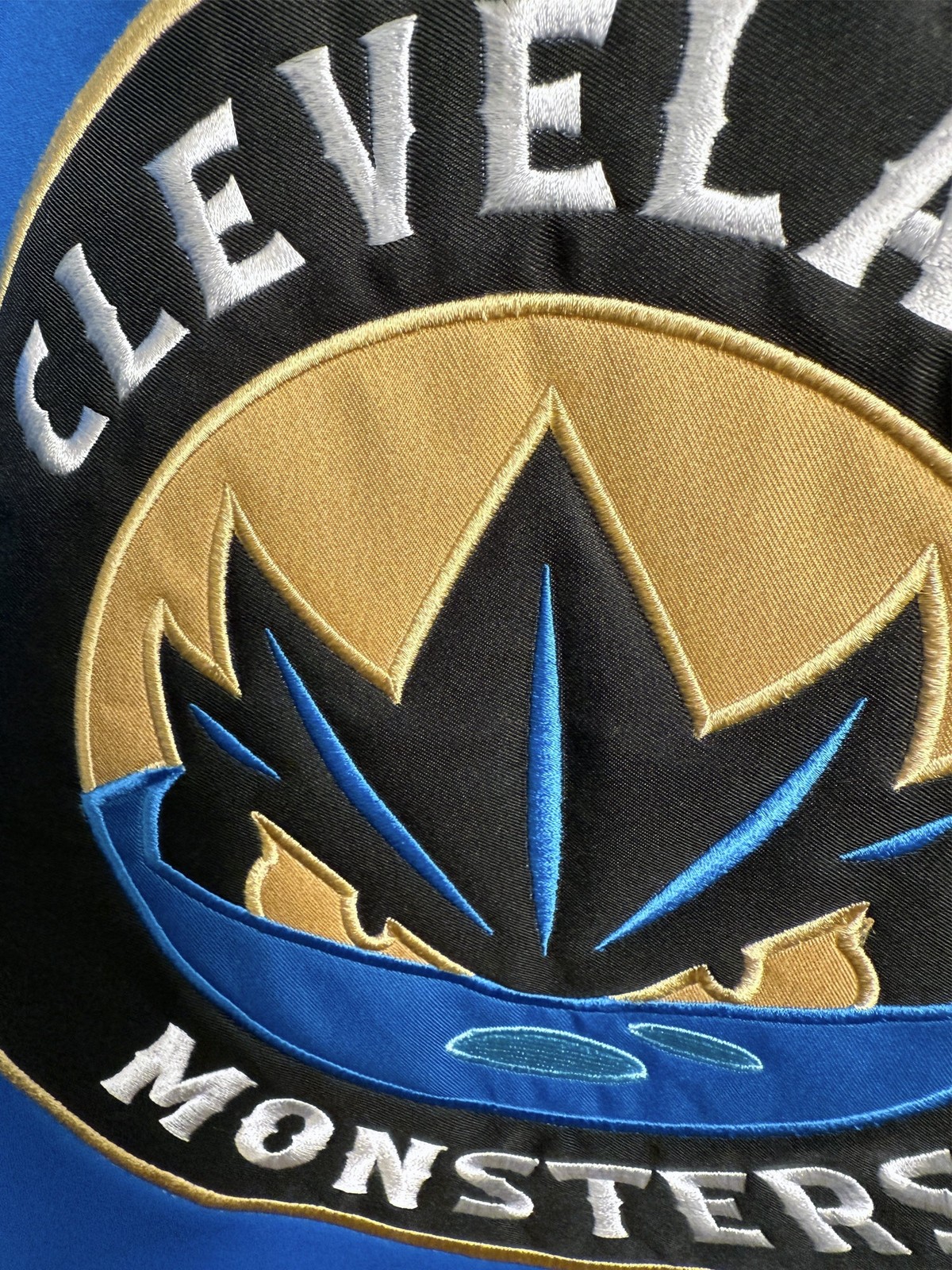 Cleveland Monsters AHL Hockey Embroidered Lace Hoodie