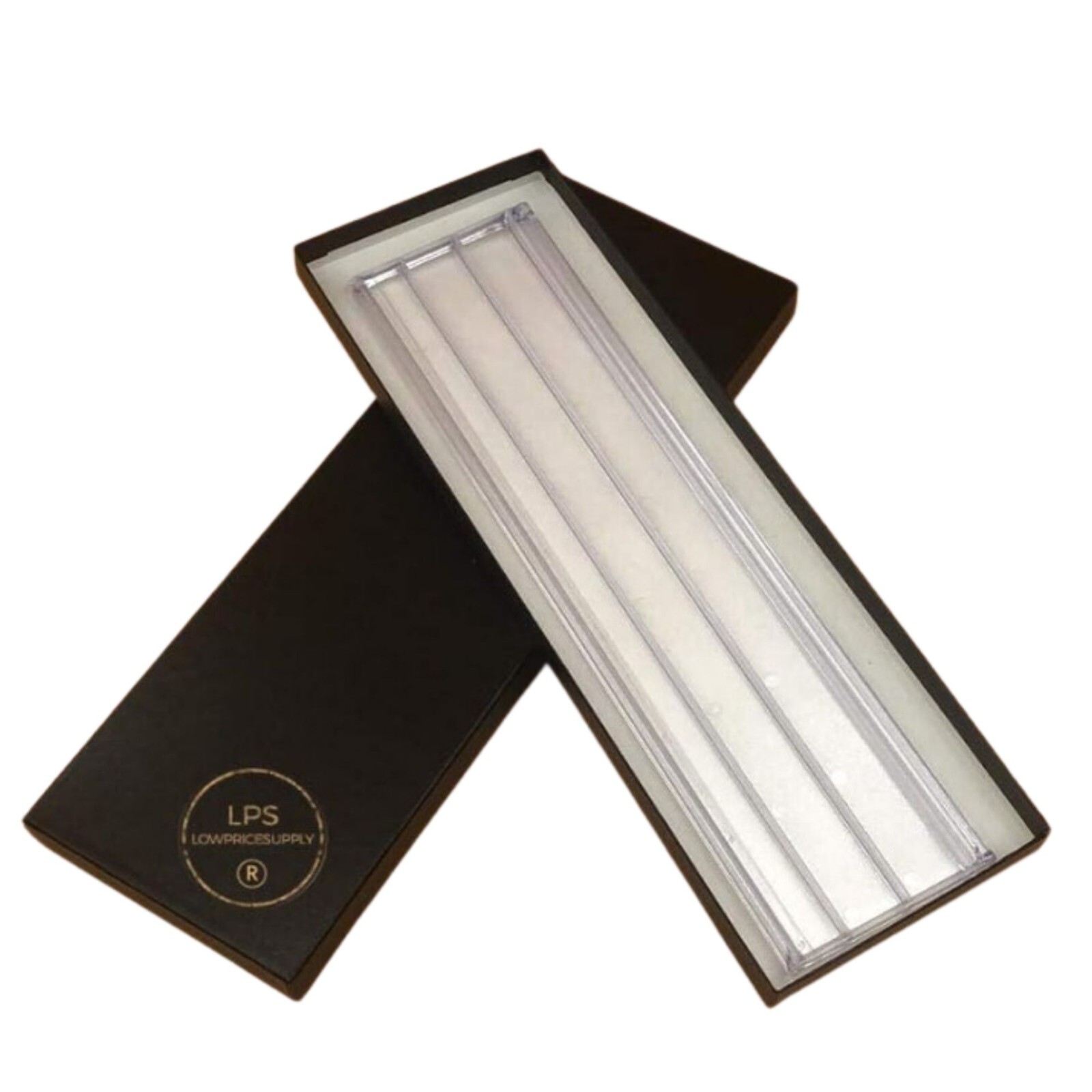 3.375" x 13.125" Replacement Medicine Cabinet Clear Plastic Shelf (1 Pcs)