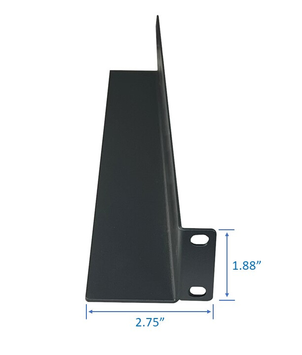 1 Set, Brand New 1U Rack Mount 4-Post Server Shelf Adjustable Rails