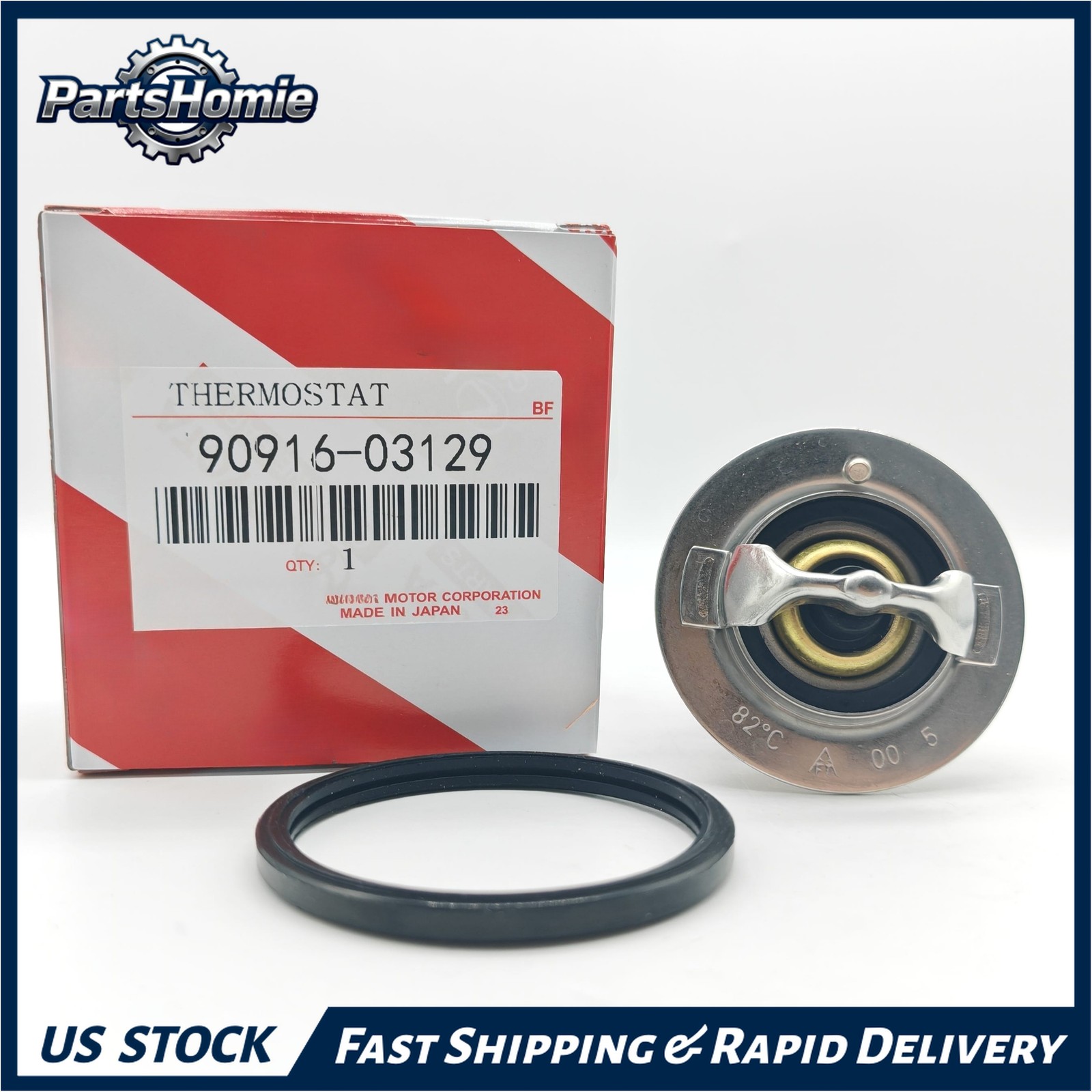 OEM Engine Thermostat Gasket 90916-03129 for 1990-2019 Toyota Scion Lexus RAV4