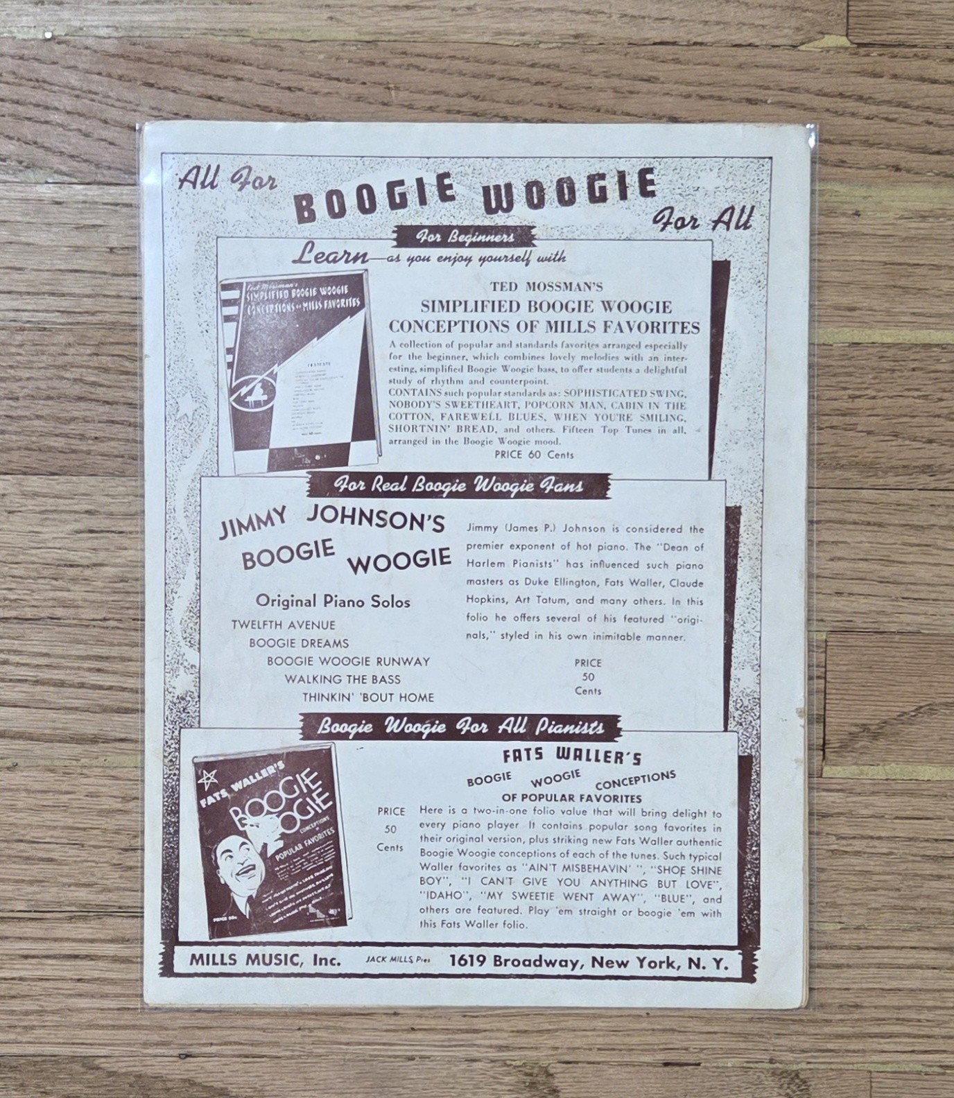 (8) Vintage Music Sheets Lot