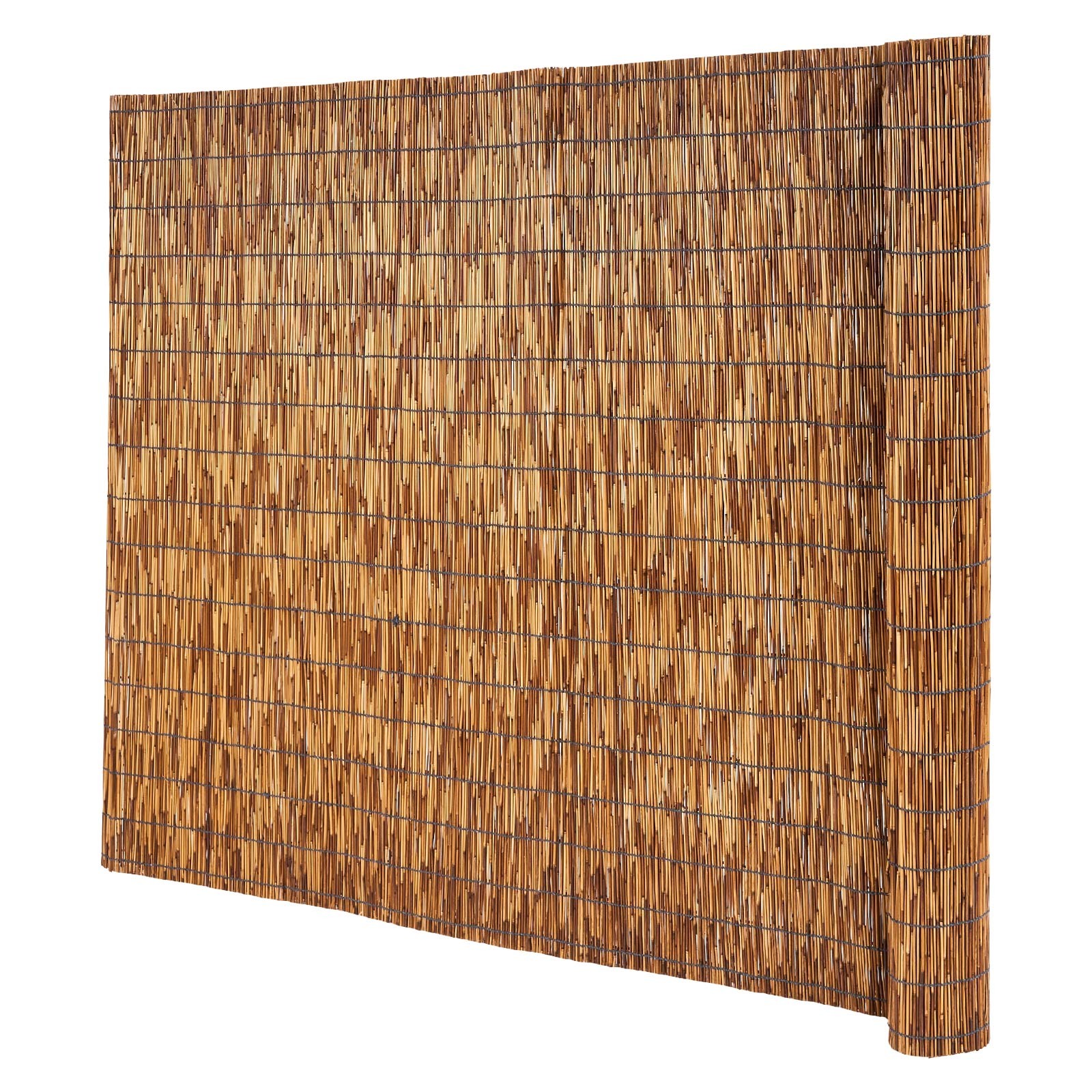 Uimoso Natural Reed Fence Panels 4 ft x 16.4 ft, 3 Pack Privacy Screen Rolls
