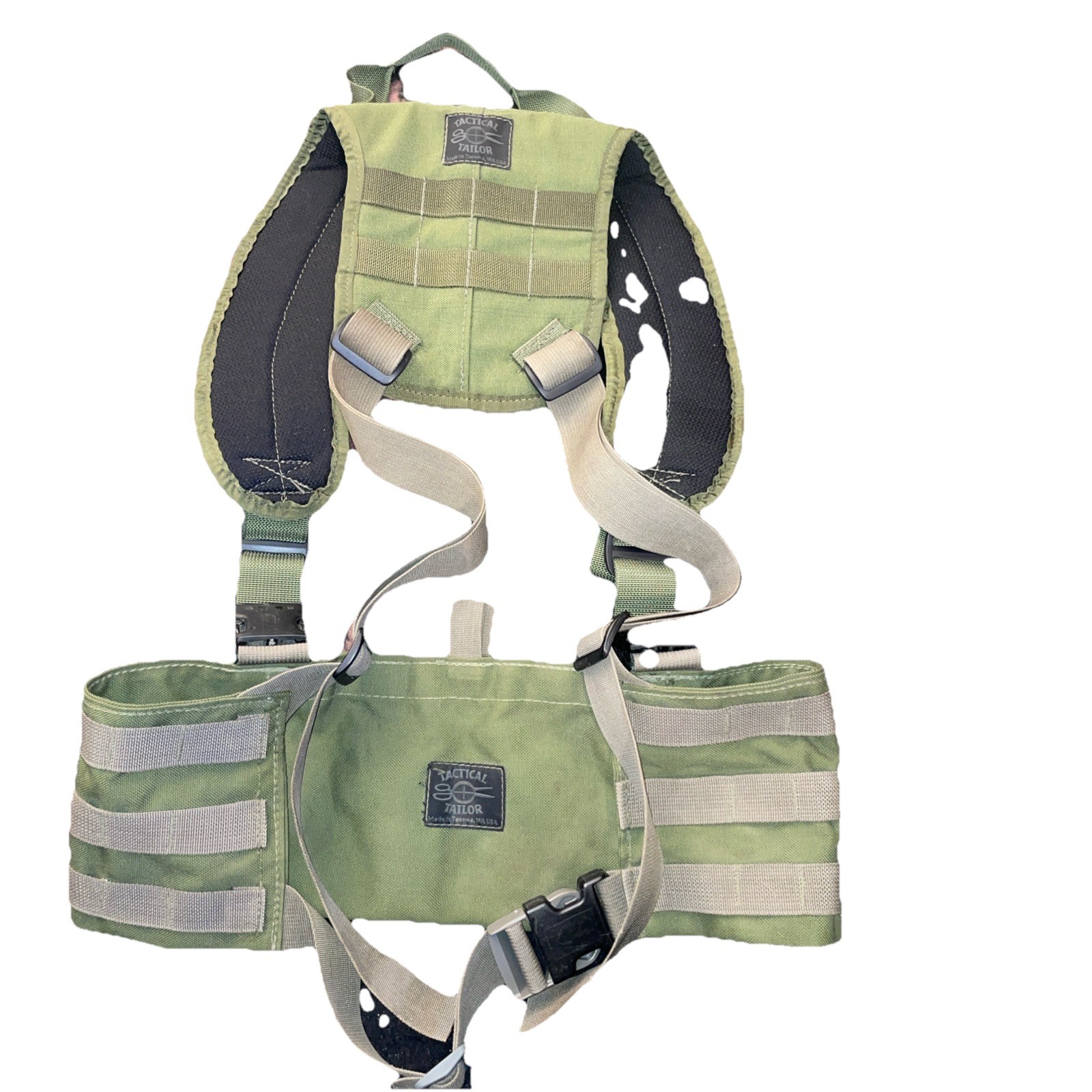 Tactical Tailor 1 Piece MAV OLDGEN MOLLE Chest Rig OD GWOT Iraq Afghanistan