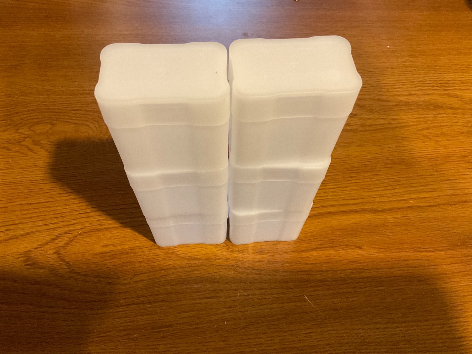 6 New Heavy Duty Guardhouse 1oz Silver Bar Tubes w Lids / Holds 20 Bars Per Tube