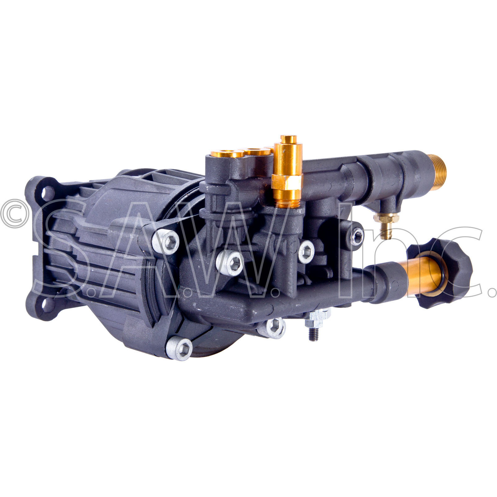 520004 OEM Replacement Pressure Washer Pump 2.5GPM@3400 PSI 3/4 Hollow Shaft