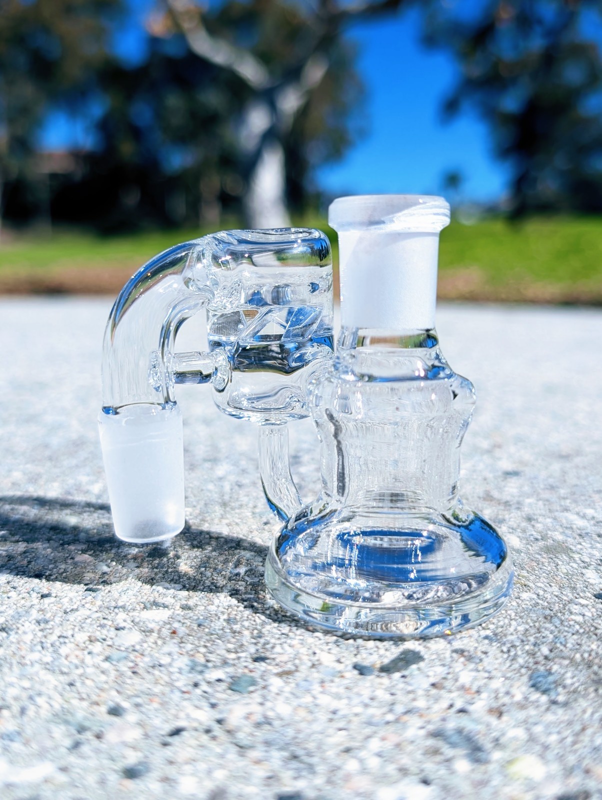 Turbine Perc 14mm 90° Premium Dry Ash Catcher Tobacco Water Pipe Bong Bubbler