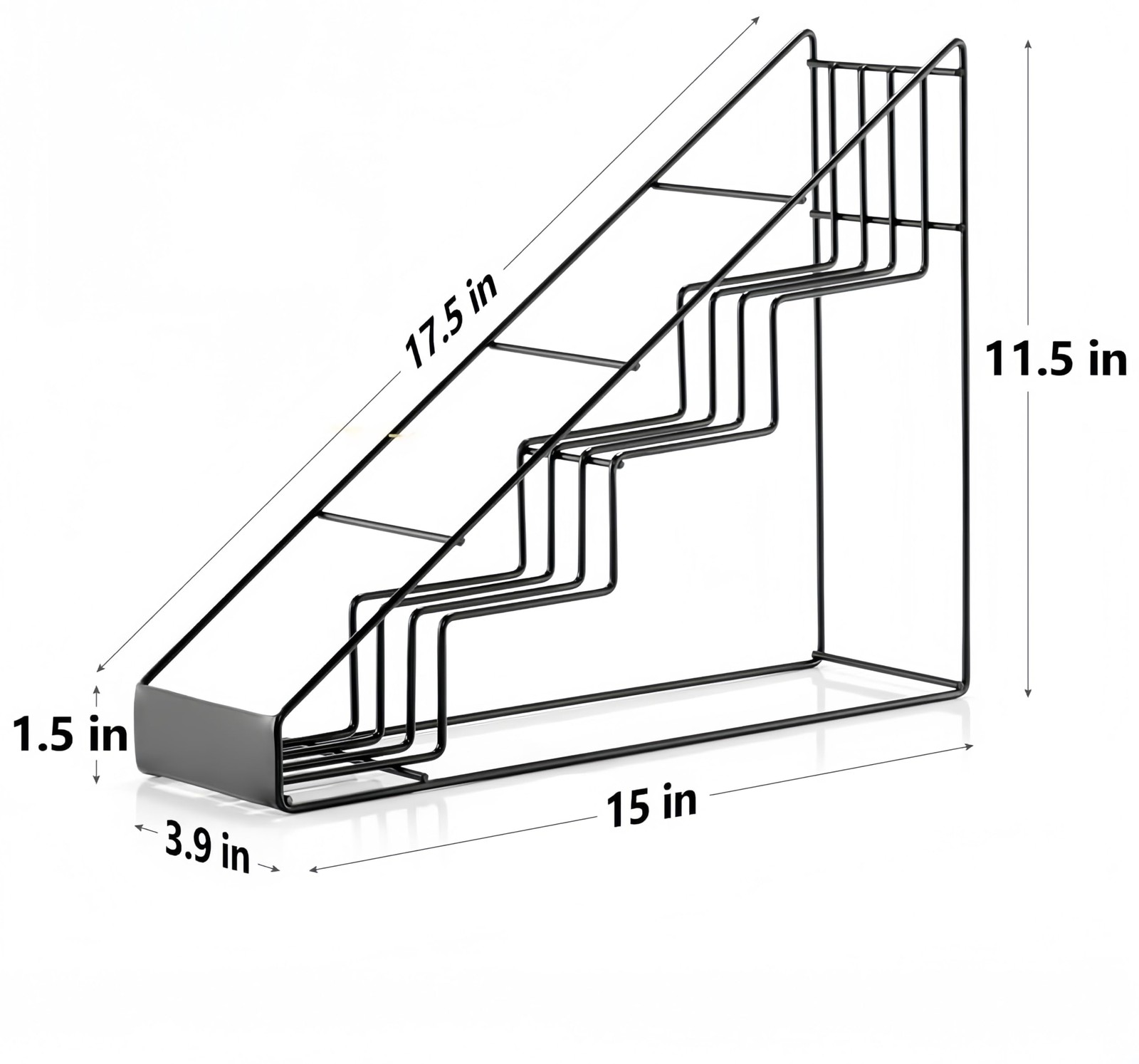 Coffee Syrup Organizer â€“ Coffee Syrup Rack & Stand Compatible with Torani & M