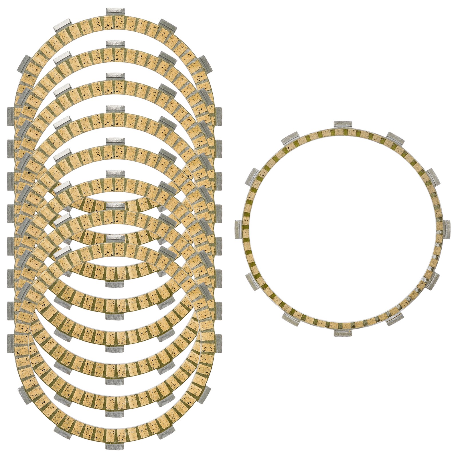 Clutch Friction Plates Kit For Harley Touring Electra Glide Classic Ultra 98-06