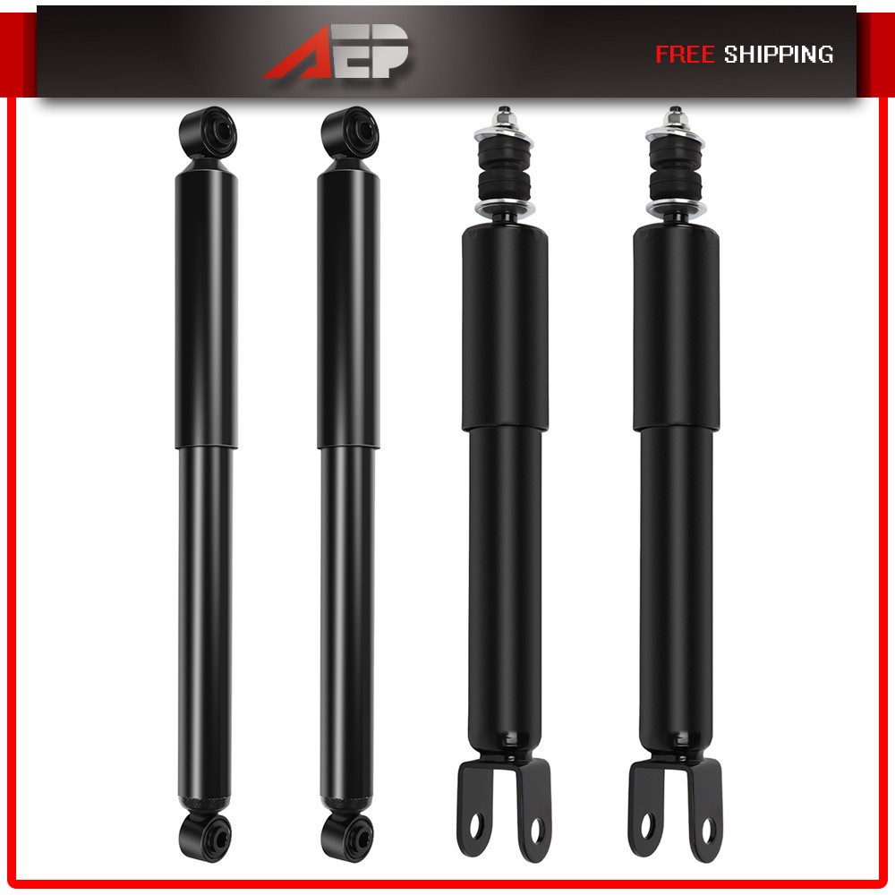 4X Shock Struts Absorber For 00-06 Chevy Avalanche Suburban Tahoe GMC Yukon 1500