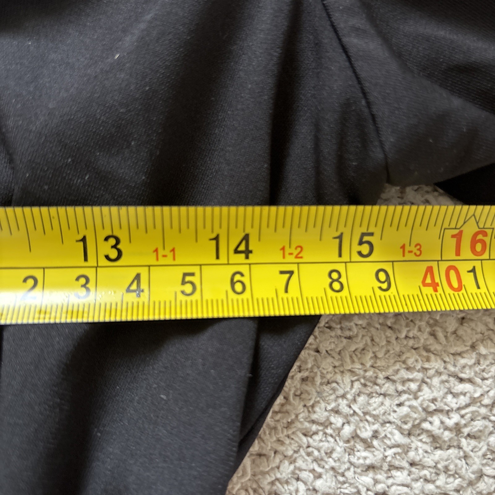 Edwards Point Grey Ladies Wrap Dress Sm Black Hospitality Uniform Recycled Poly