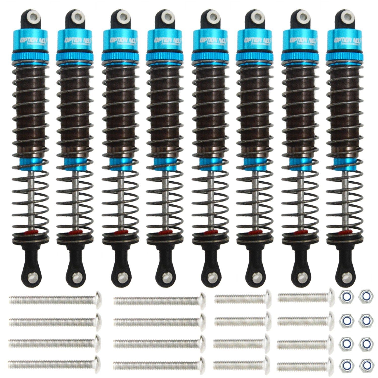 Aluminum Oil Shocks Absorber Damper For Tamiya Bullhead Super Clod Buster