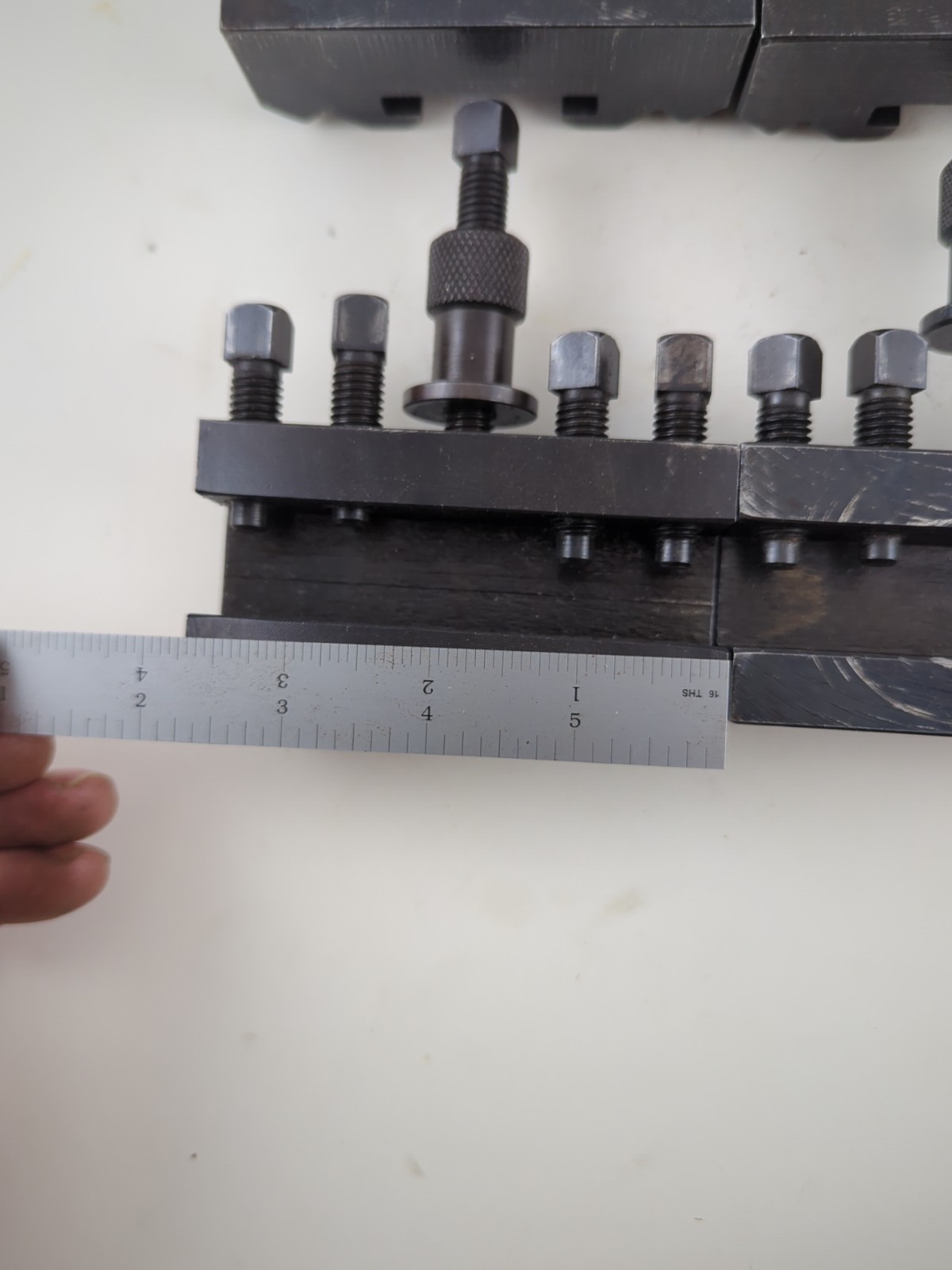 Mecanizados Huesca MH90 Quick Change Tool Post w/ (5) Tool Holders & Wrench