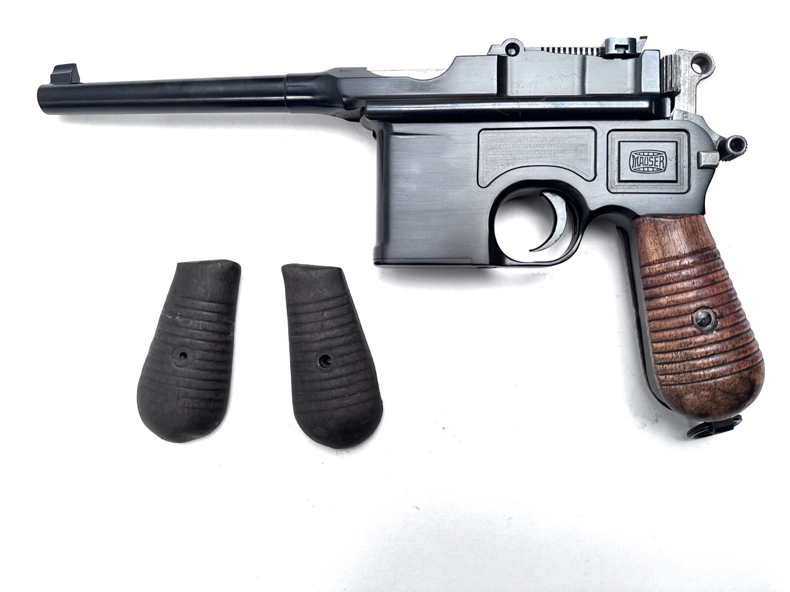 Mauser Broomhandle C96 1930 Walnut Grips Original