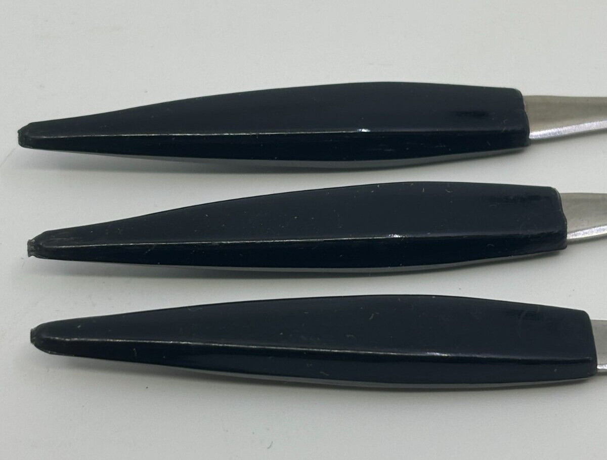 Lot of 11 Vintage Cocktail Hors D'oeuvres Appetizer Forks Picks Stainless Japan