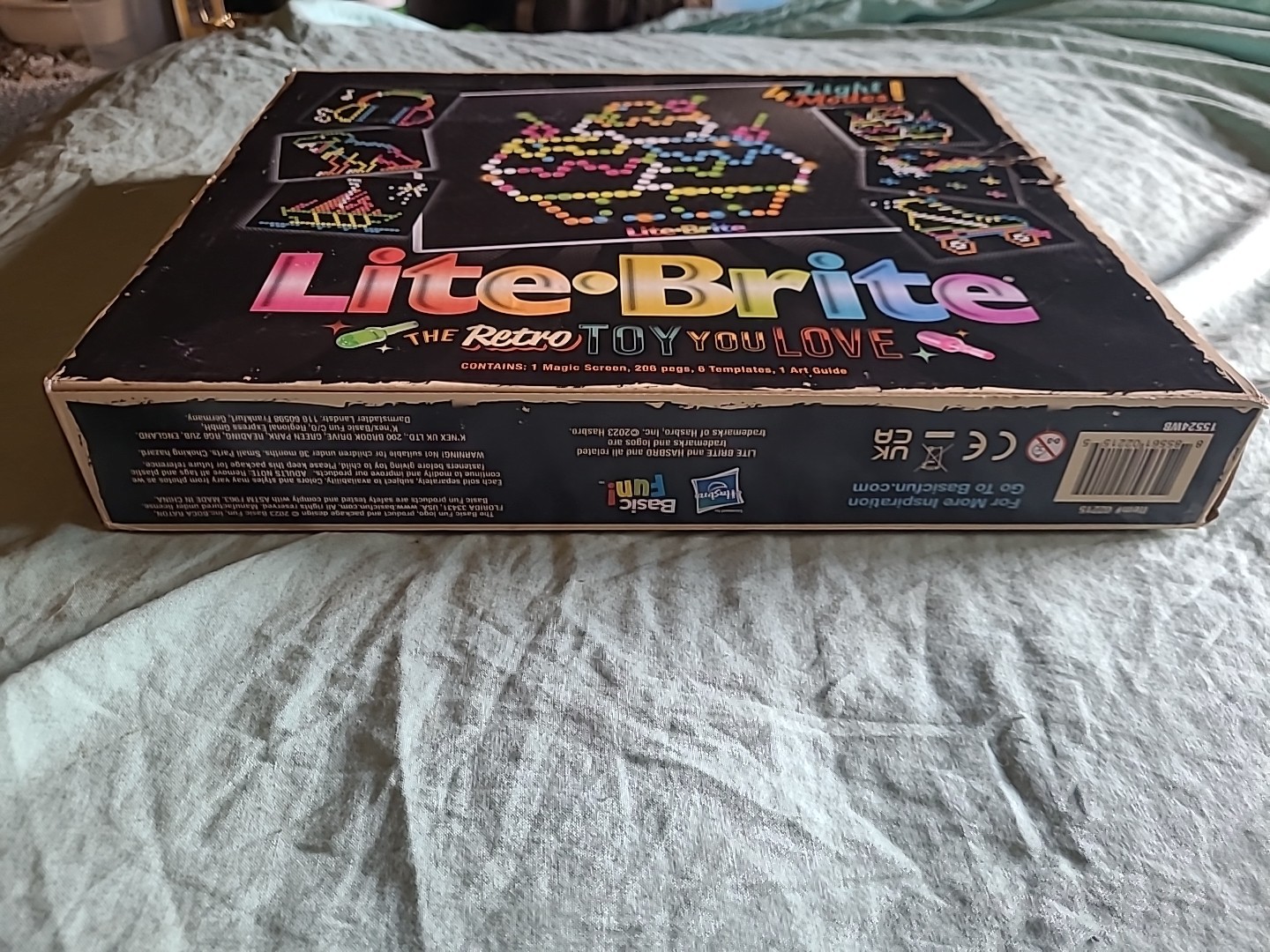 Battery Operated Lite Brite With Original Box