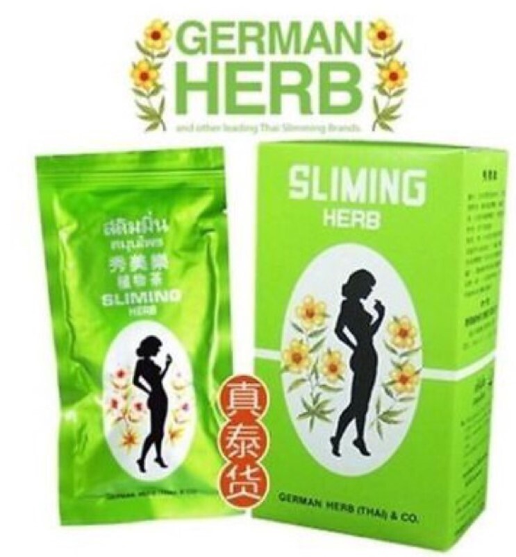 6 Boxes SLIMMING GERMAN HERB SLIM DIET TEA DETOX BURN WEIGHT CONTROL FAST SHIP