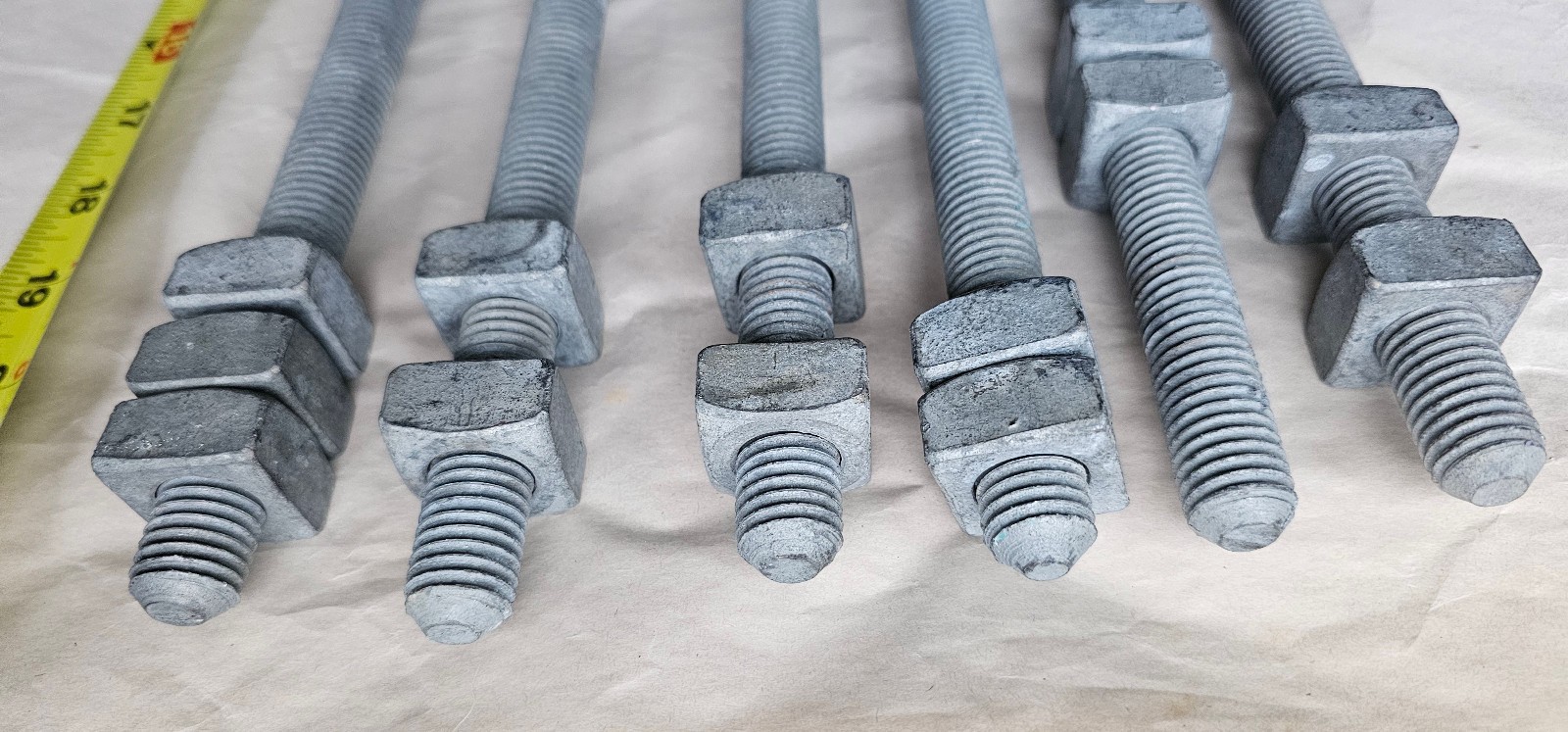 ROHN 5/8” x 18“ Eye Bolt with Nuts Part No. 260004P