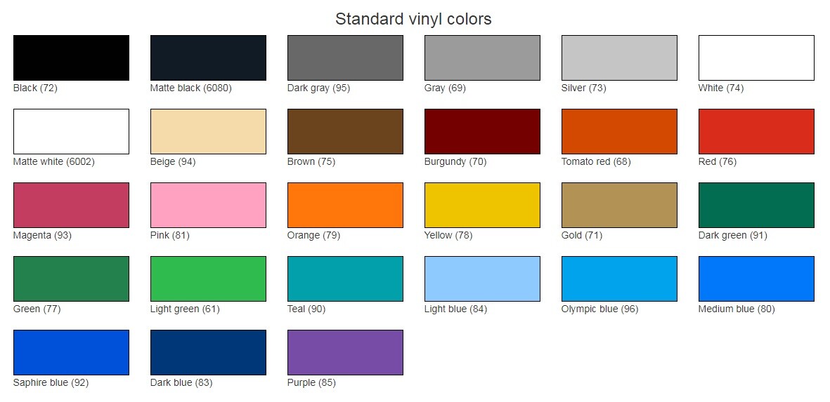 1" x 30 ft Roll Vinyl Pinstriping Vinyl Striping Tape 25 Colors Available