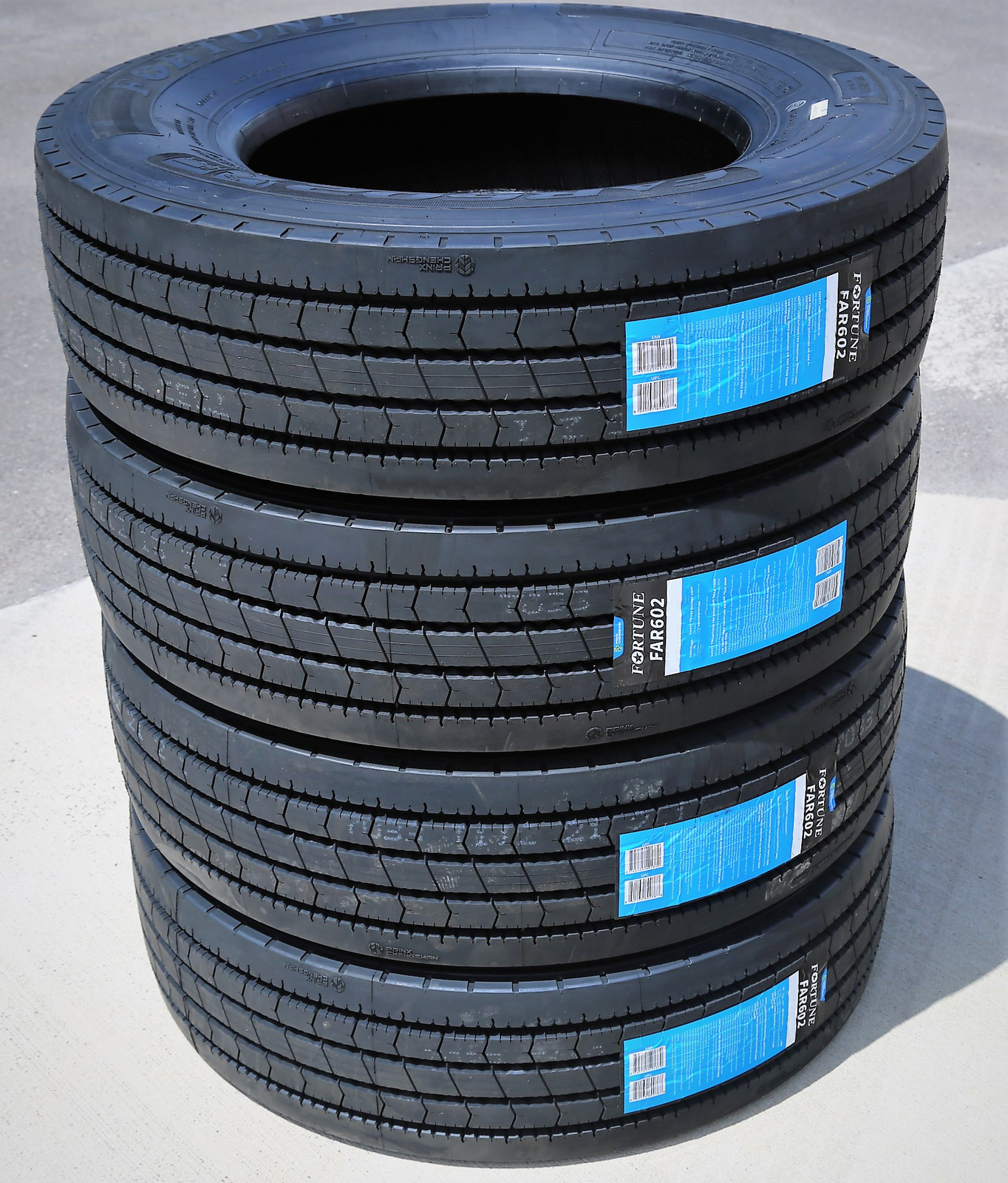4 Tires Fortune FAR602 235/75R17.5 Load J 18 Ply All Position Commercial