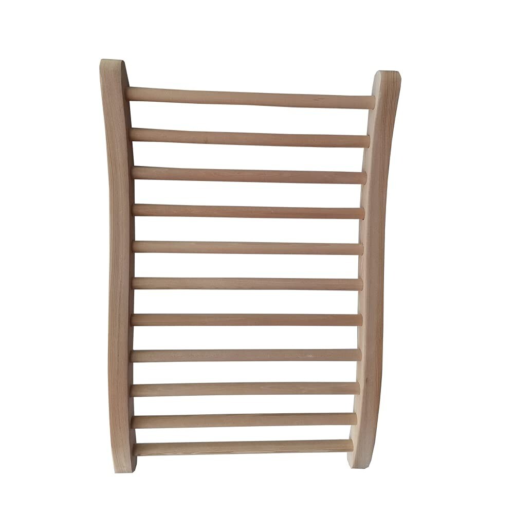 Sauna Backrest Cedar,Sauna Accessories for Slip-Resistant Sauna Backrest