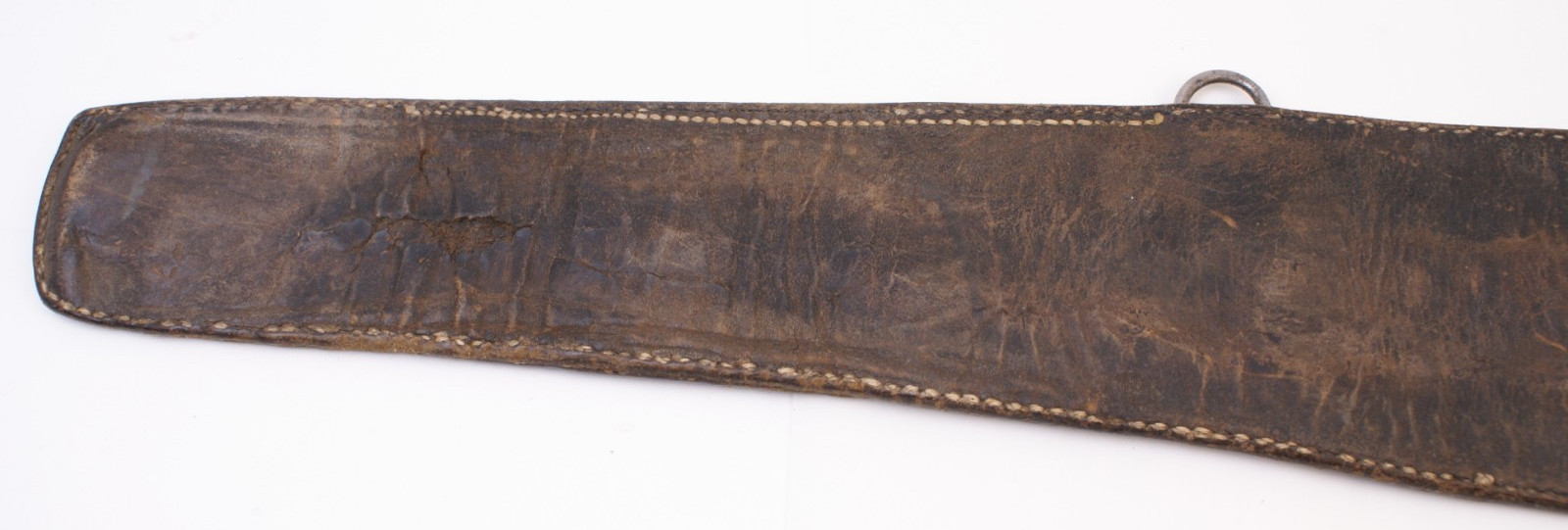 ANTIQUE LEATHER RIFLE or SHOTGUN CASE - ORIGINAL