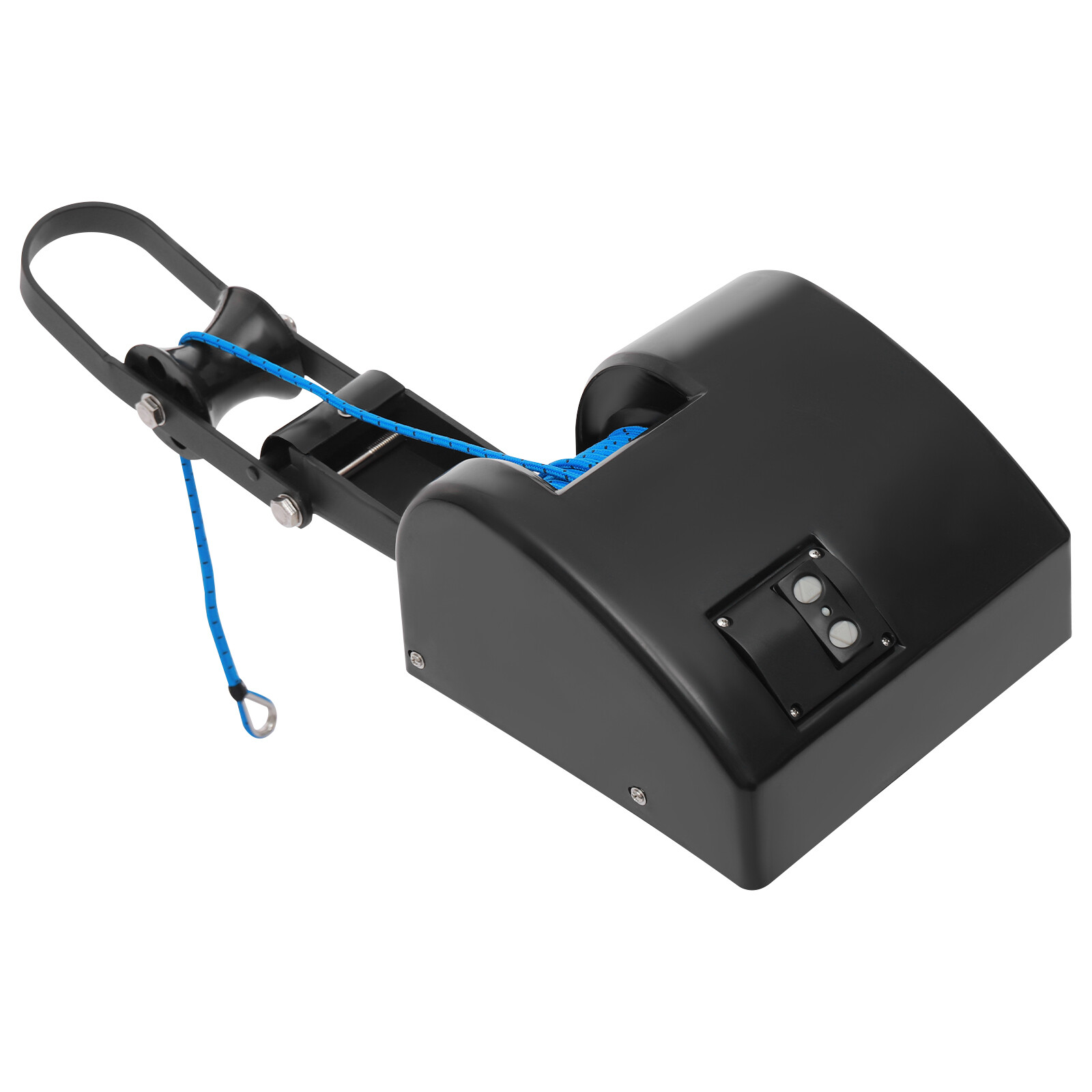 35 Lbs Boat Saltwater Electric Anchor Winch With Wireless Remote Control Black