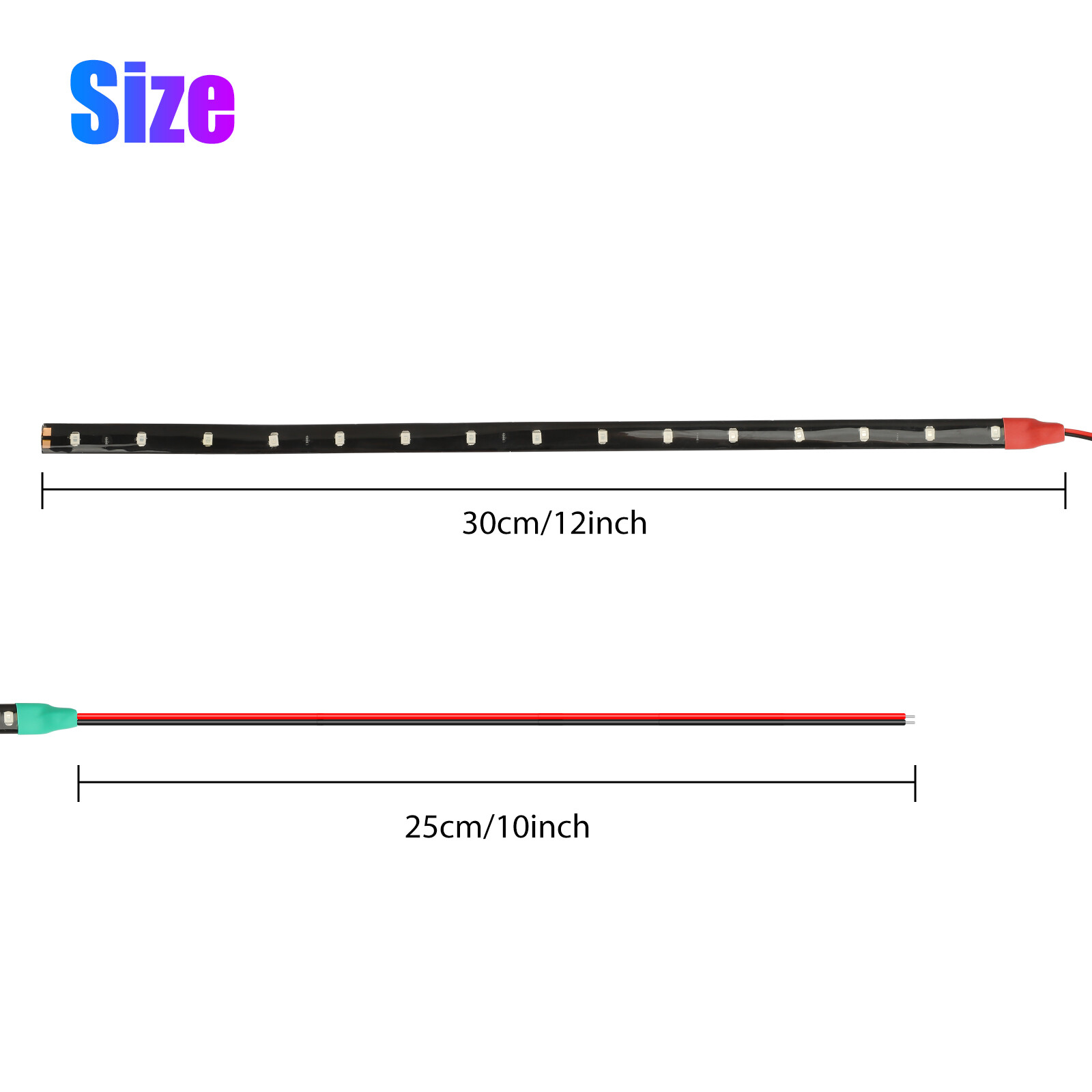 12V Red Green Submersible Navigation Light Waterproof Marine Boat Bow LED Strips