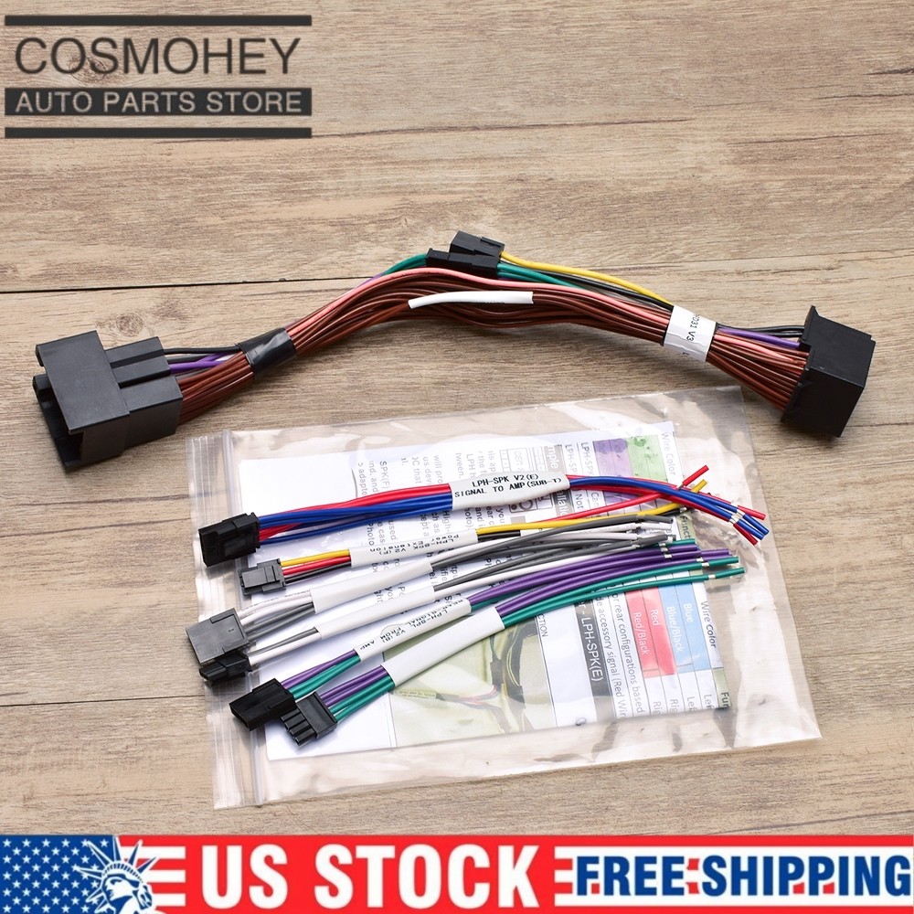 LPHFD31 L.O.C. Pro Audio Integration T-Harness for 2018-2023 Non-Amplified Ford