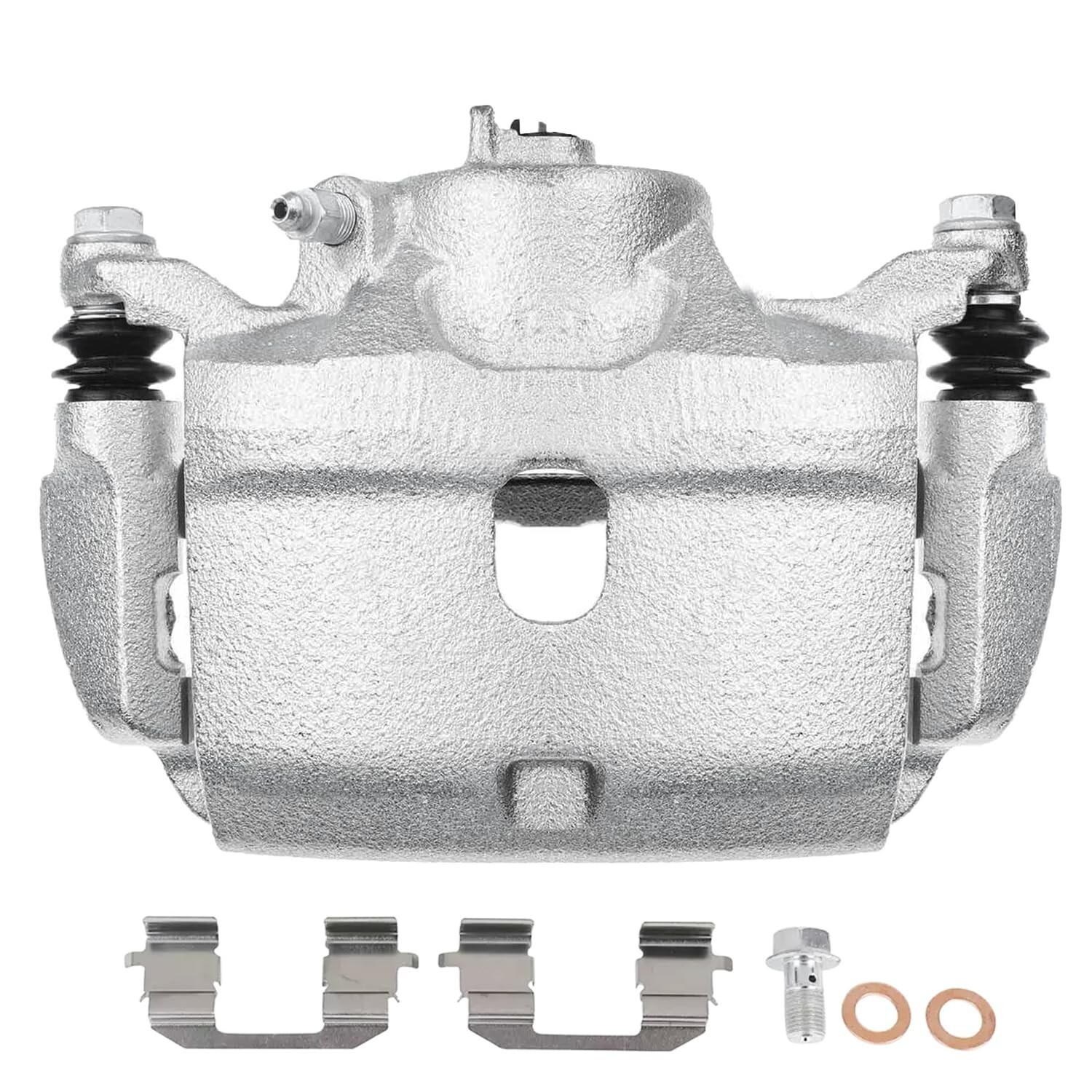 Pair Front Brake Calipers w/ Brackets for Acura ILX Honda Accord Civic CR-Z Fit