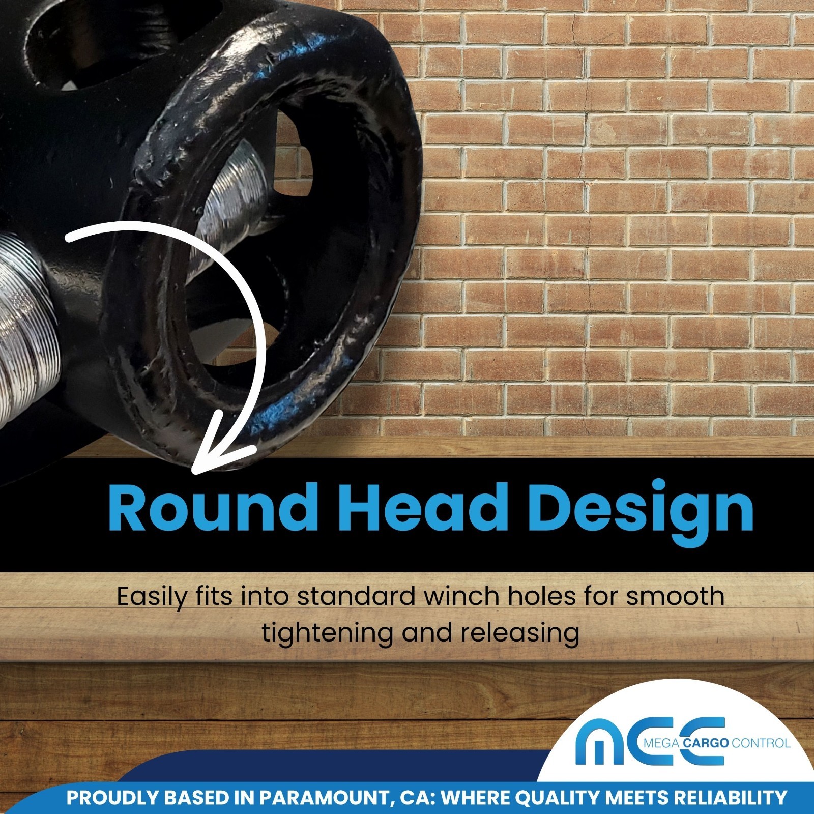 2 Pack Chrome 32" Standard Winch Bar for Flatbed Trailer Cargo Tie Down Strap