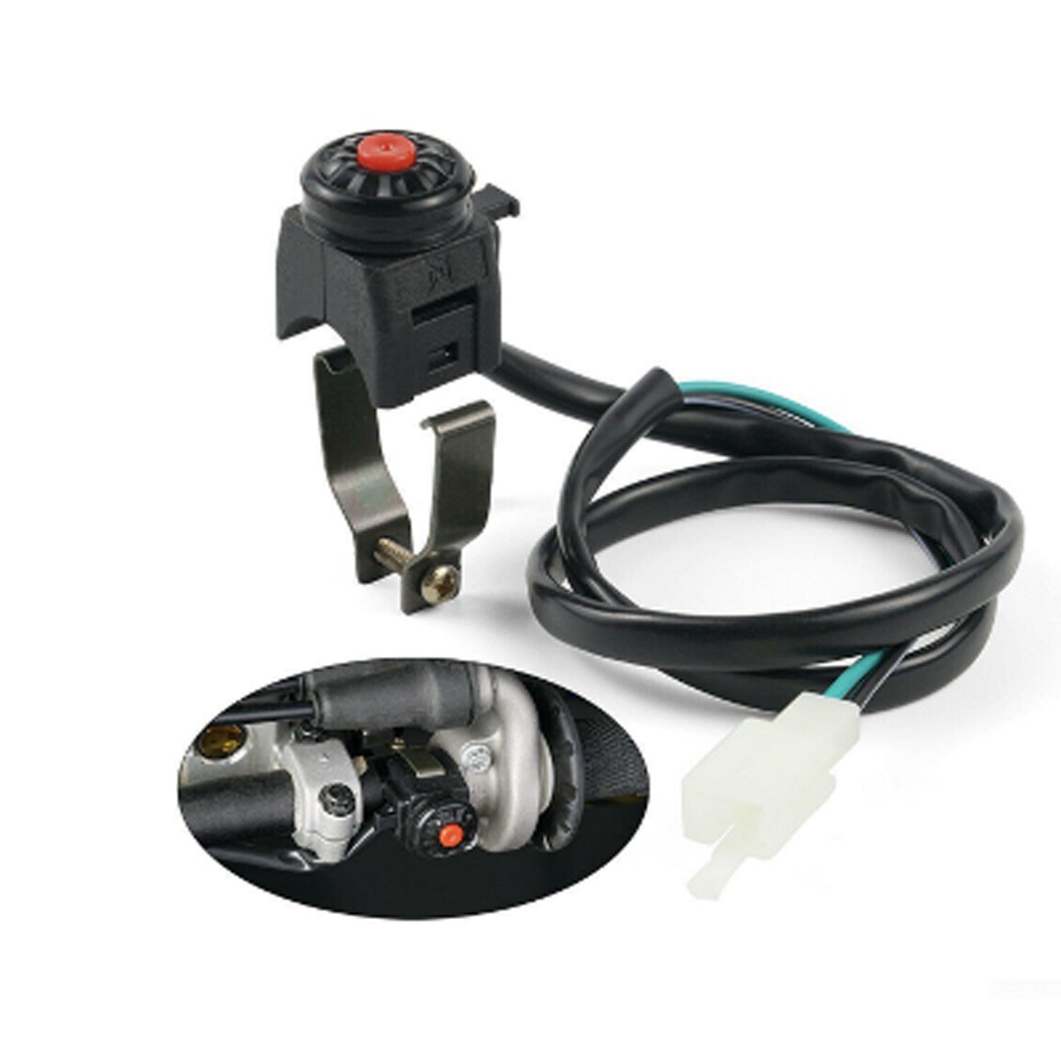 KILL SWITCH FOR HONDA YAMAHA KTM KAWASAKI UNIVERSAL ATV DIRT PIT BIKE QUAD