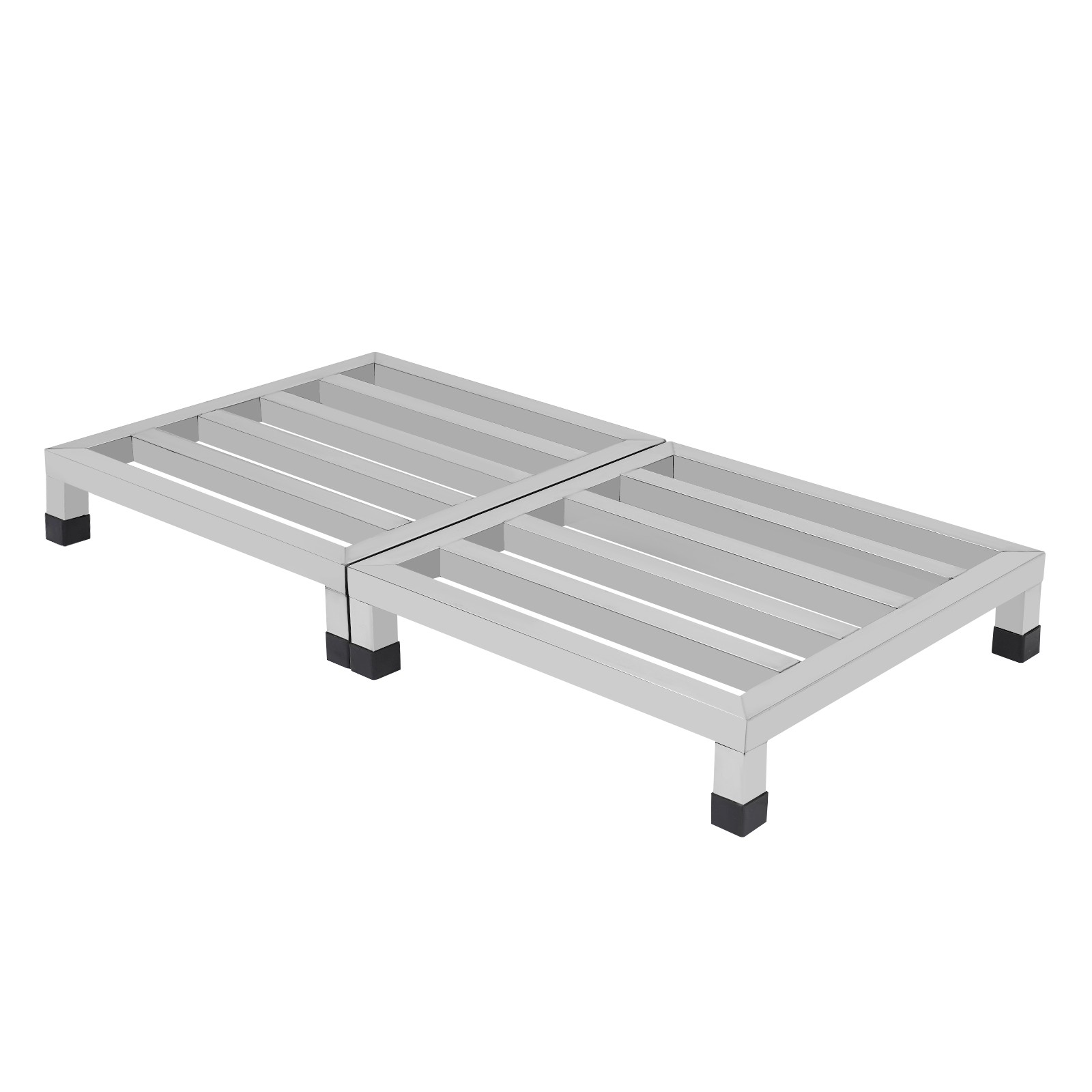 3Pcs Dunnage Stainless Steel Shelves Plants Display Rack Flower Showing Stand