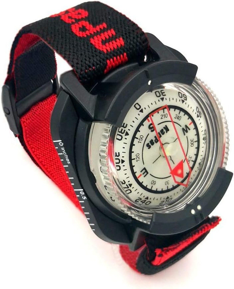 Diving Sighting Wrist Compass for Outdoor Orienteering Mountaineering Hiking